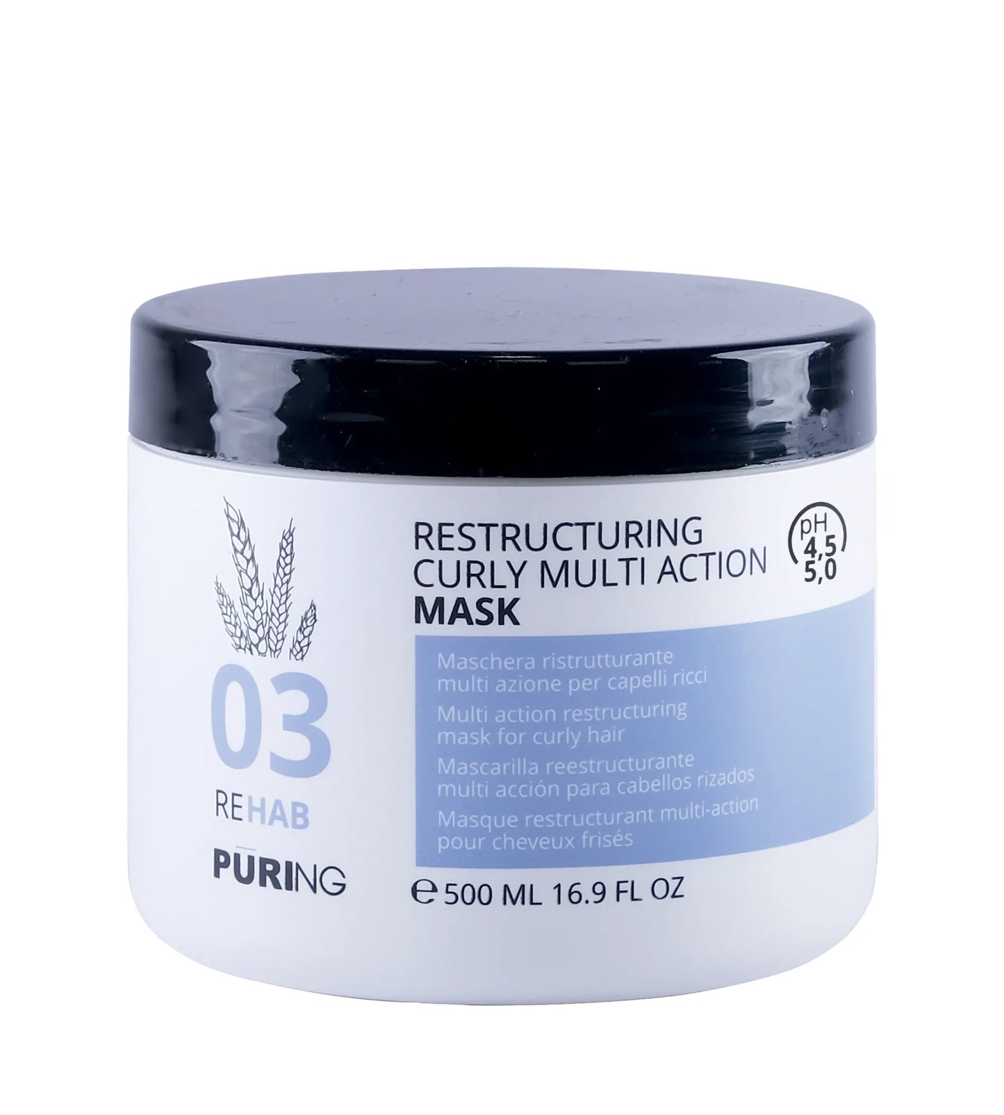 PÜRING PR 03 Rehab Restructuring Curly Multi Action Mask 500ml