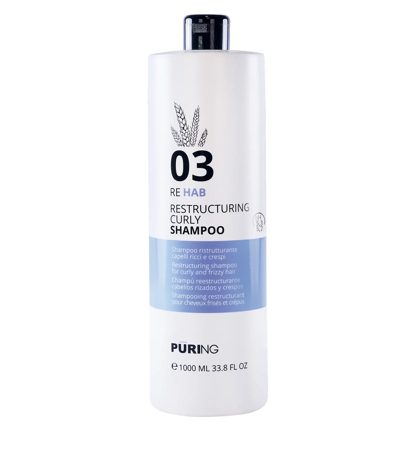 PÜRING PR 03 Rehab Restructuring Curly Shampoo 1000ml