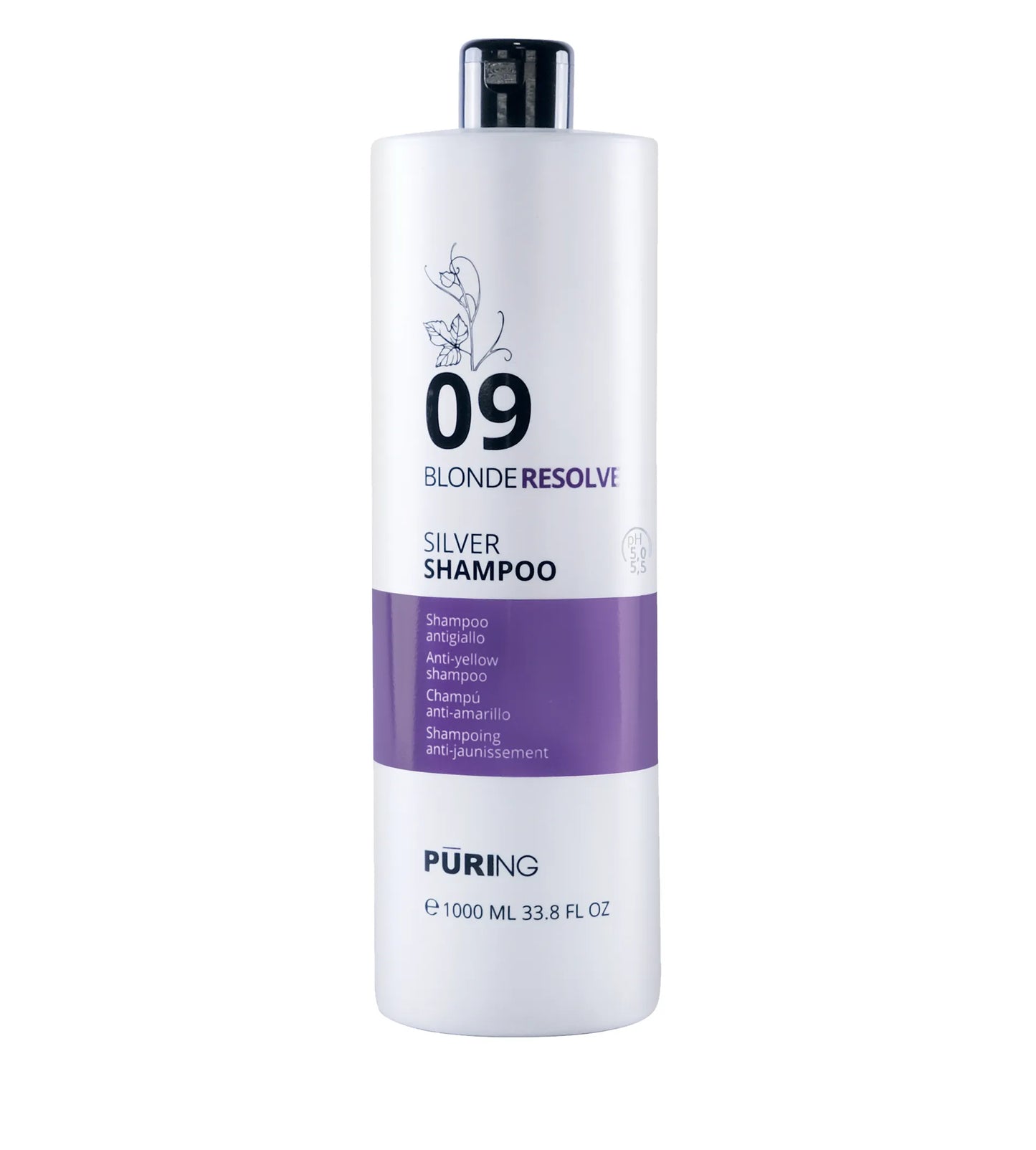 PÜRING PR 09 BlondeResolve Silver Shampoo 1000ml