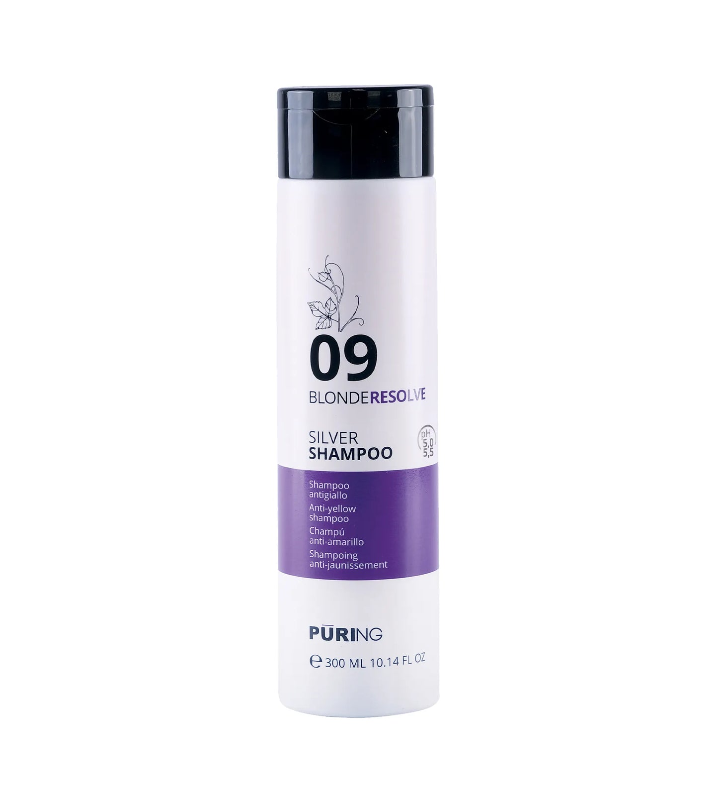 PÜRING PR 09 BlondeResolve Silver Shampoo 300ml