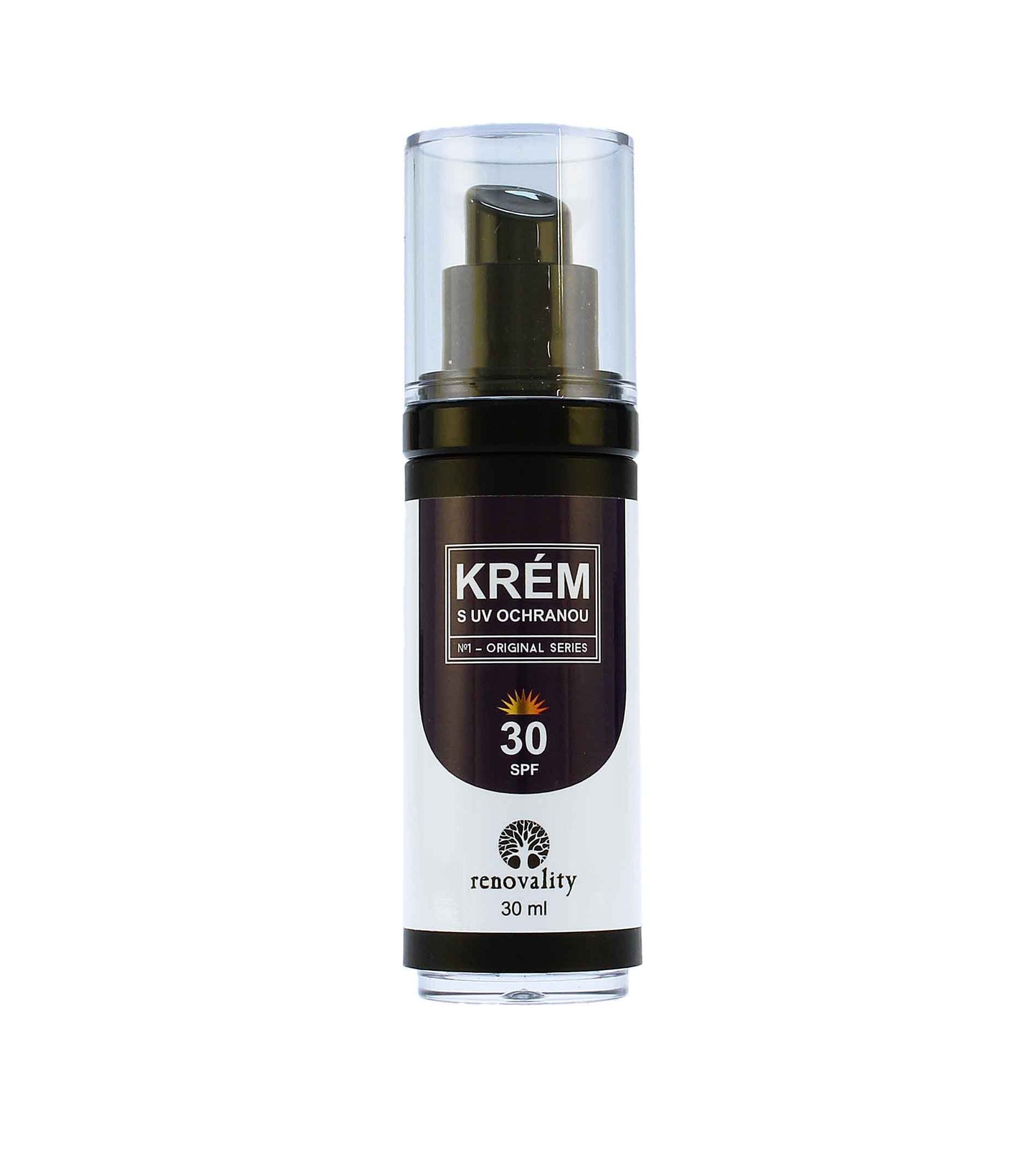 Crema mineral Renovality Original Series con protección UV FPS 30 30 ml