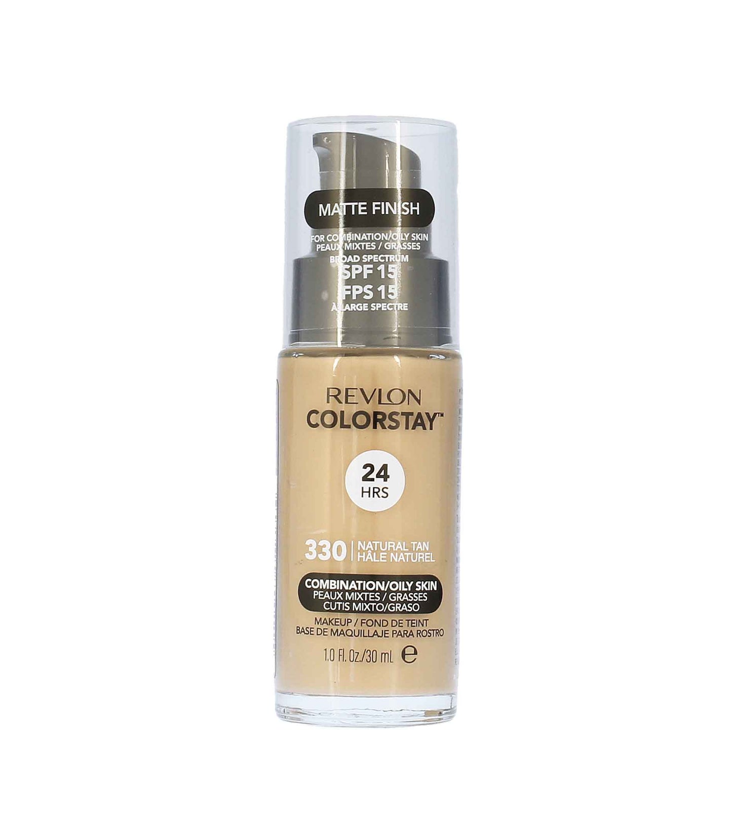 Revlon Colorstay Makeup Combination Oily Skin makeup for combination to oily skin 30 ml 330 Natural Tan