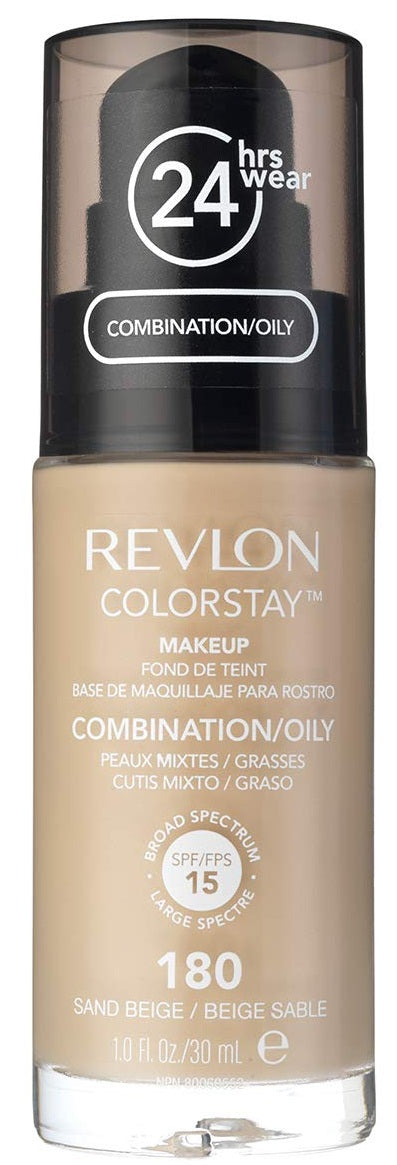 Revlon Colorstay makeup for combination to oily skin 30 ml 180 Sand Beige