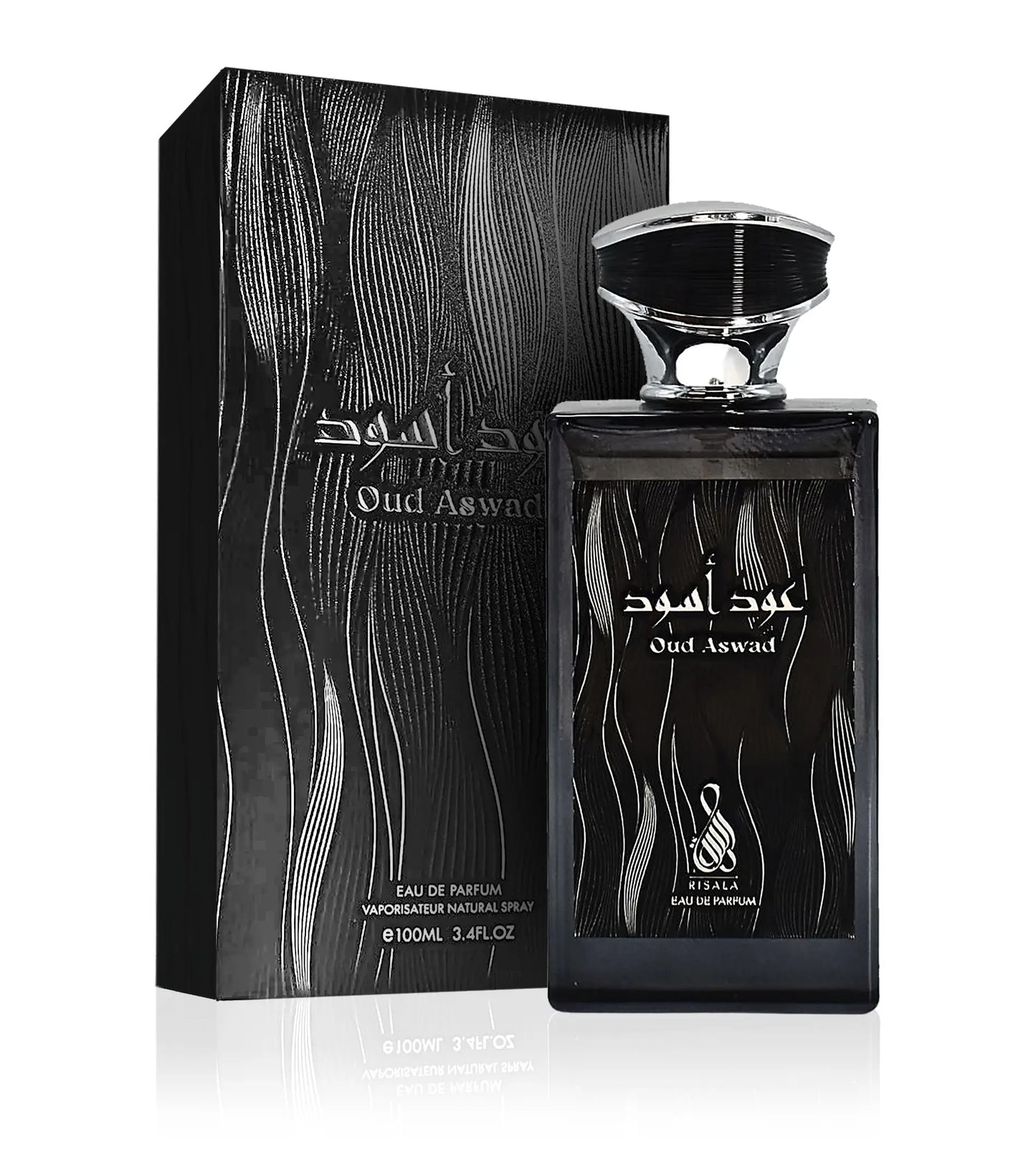 Risala Oud Aswad eau de parfum pour homme 100 ml