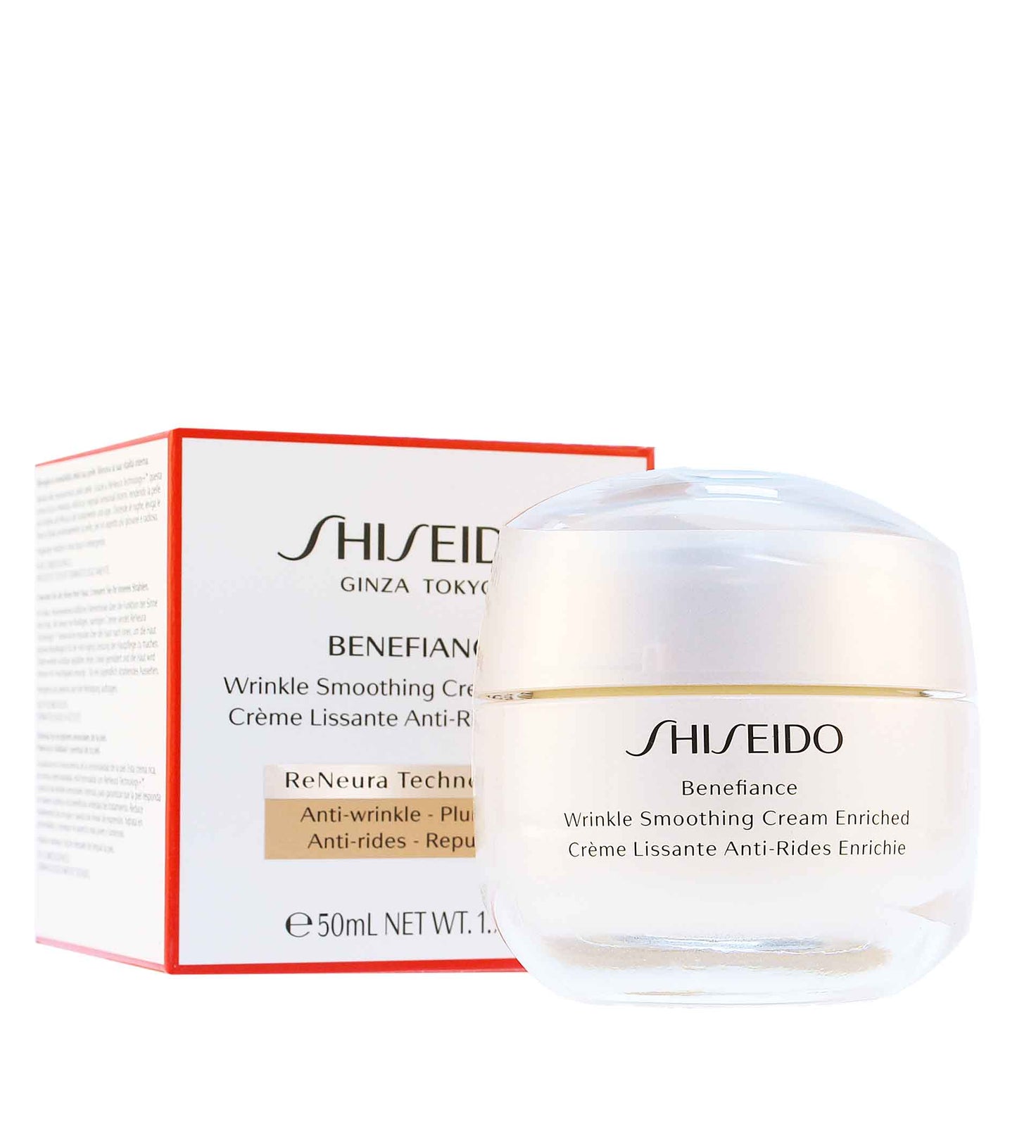 Shiseido Benefiance Crème Lissante Anti-Rides Enrichie 50ml