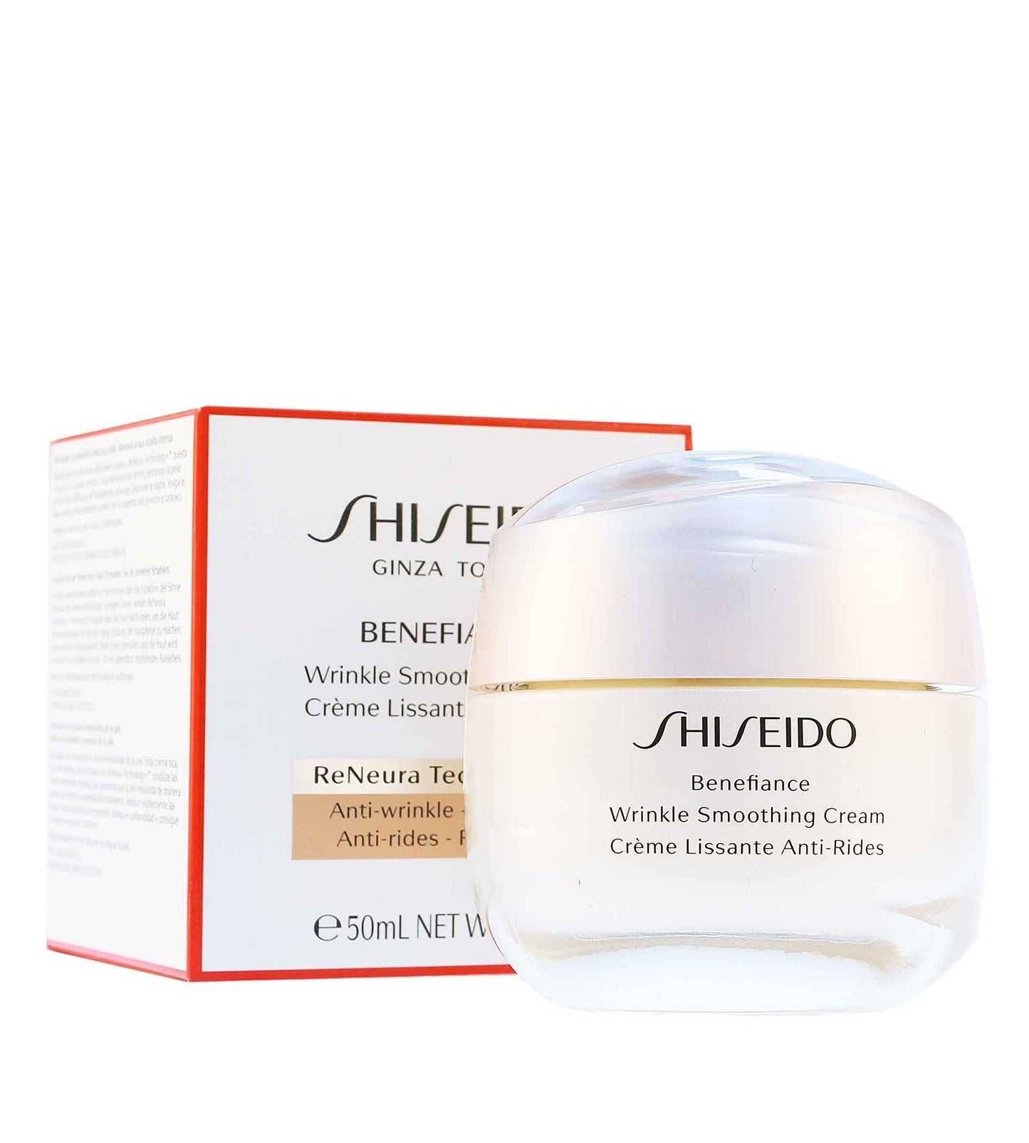 Crema suavizante de arrugas Shiseido Benefiance 50 ml