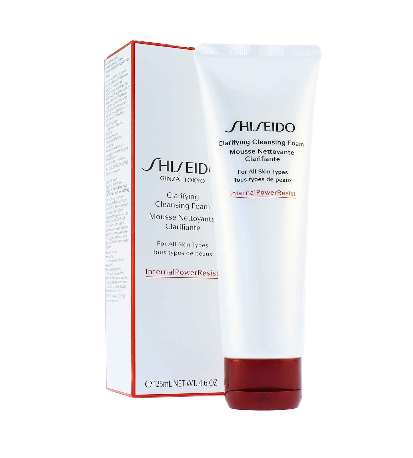 Espuma limpiadora clarificante Shiseido 125 ml