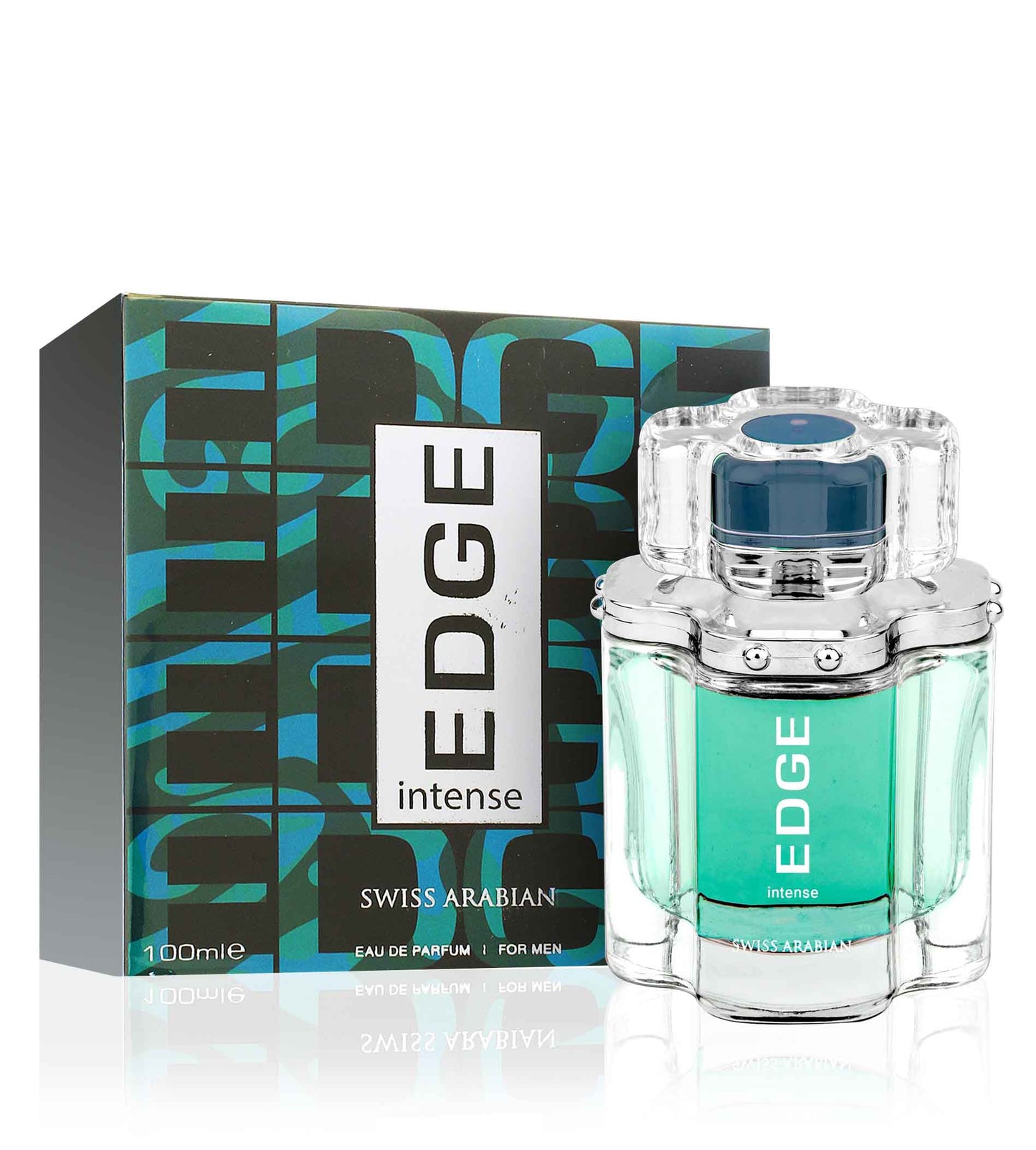 Swiss Arabian Edge Intense para hombre Eau de Parfum 100 ml