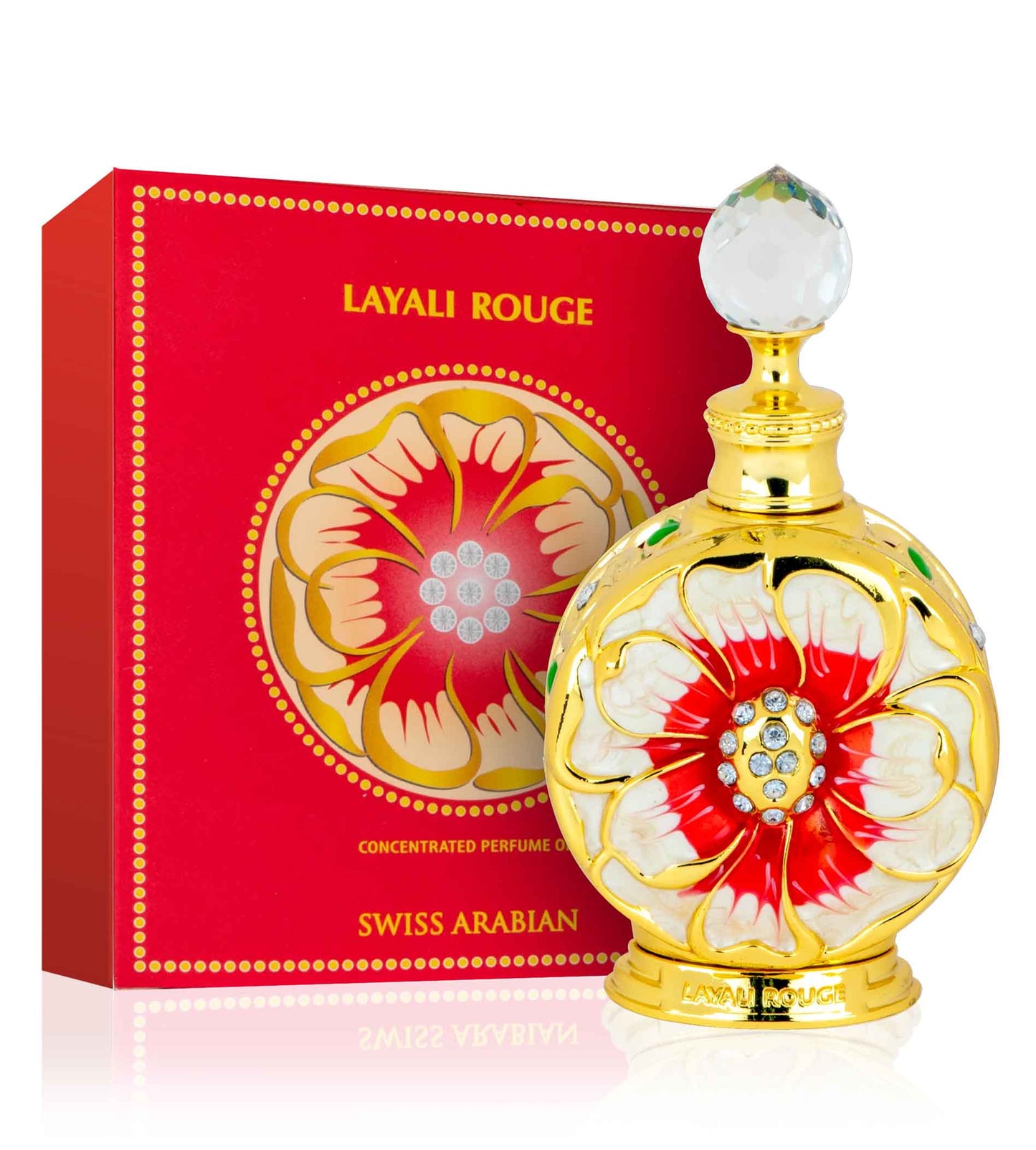 Swiss Arabian Layali Rouge Huile Parfumée Femme 15ml