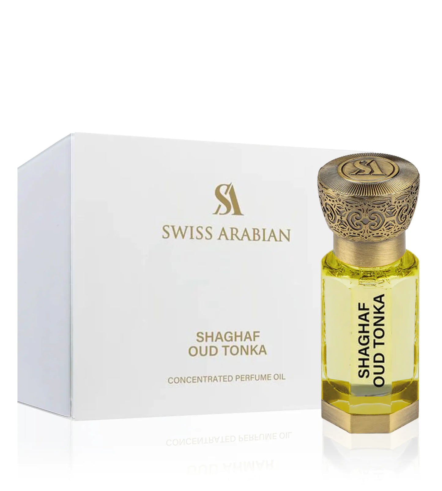 Swiss Arabian Shaghaf Oud Tonka concentrated perfumed oil unisex 12 ml