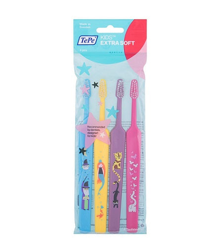 TePe Kids Select Compact toothbrush extra soft 4 ks