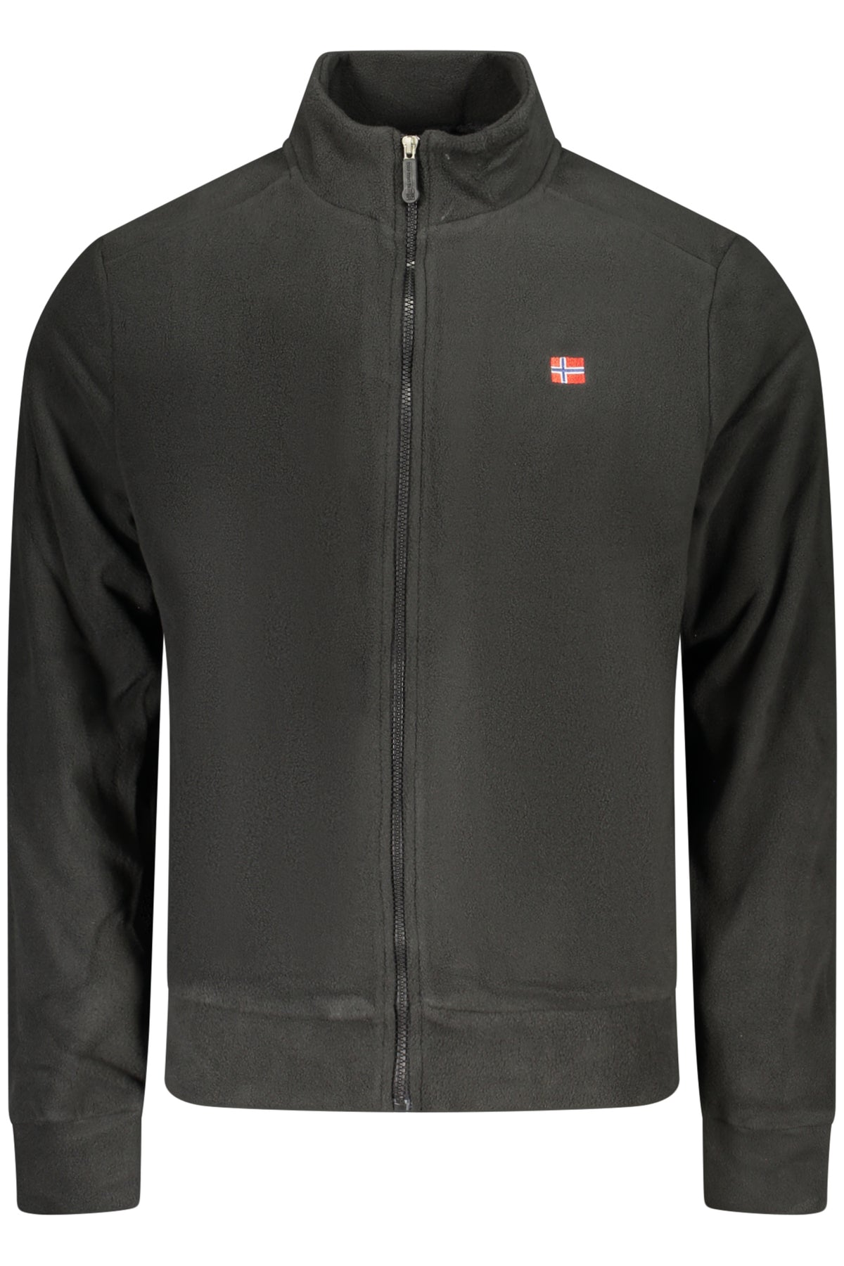 SWEAT-SHIRT NOIR À FERMETURE ÉCLAIR POUR HOMME THE NORTH STONE