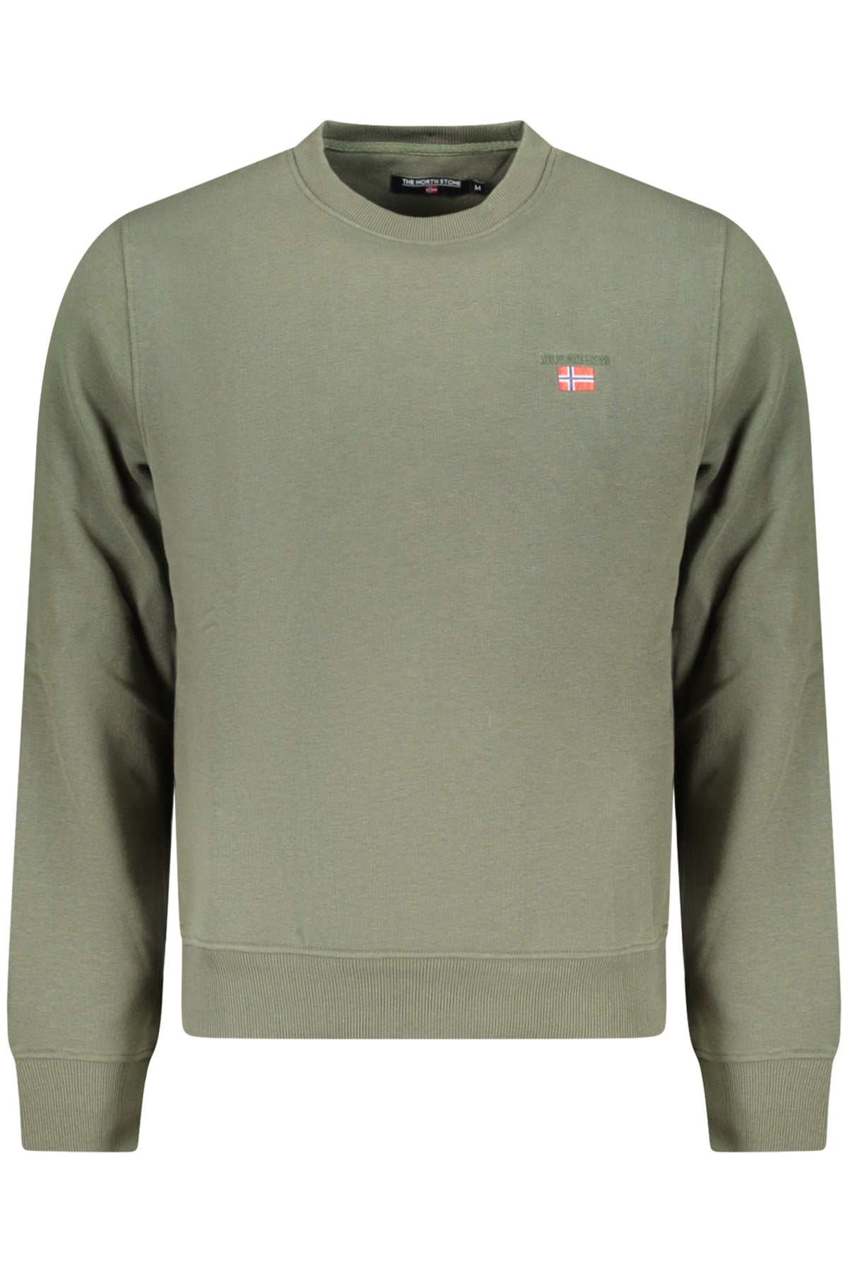 SWEAT-SHIRT FERMÉ VERT POUR HOMME THE NORTH STONE