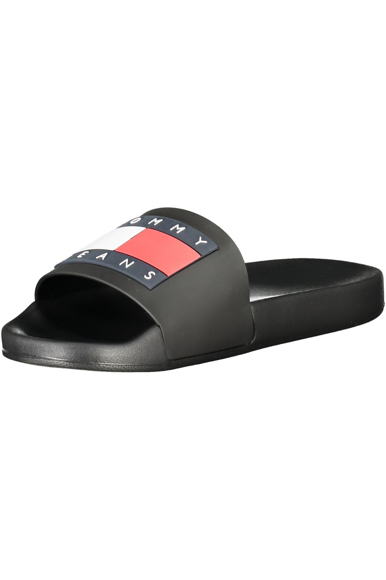 TOMMY HILFIGER MEN'S SLIPPER FOOTWEAR BLACK