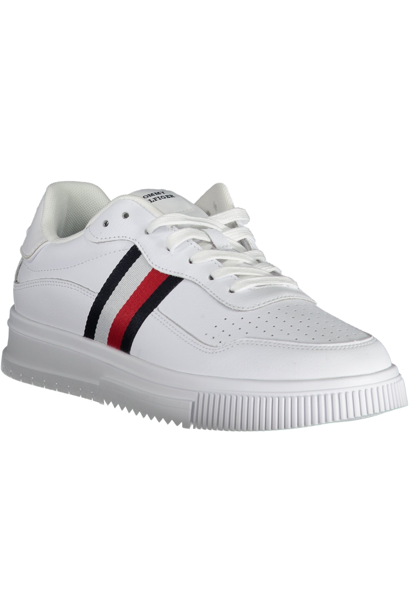 TOMMY HILFIGER MEN'S WHITE SPORTS SHOES