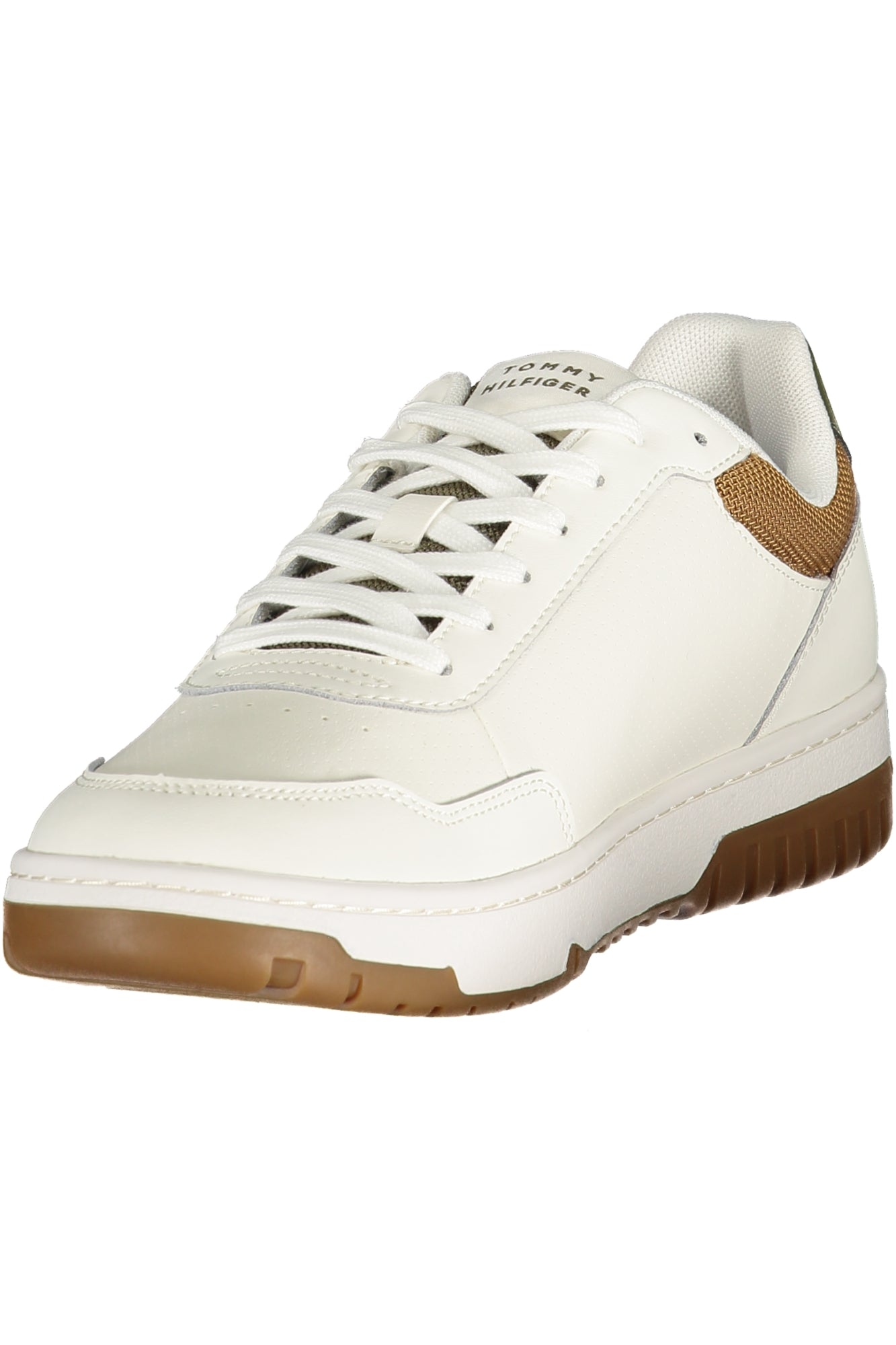 TOMMY HILFIGER MEN'S WHITE SPORTS SHOES