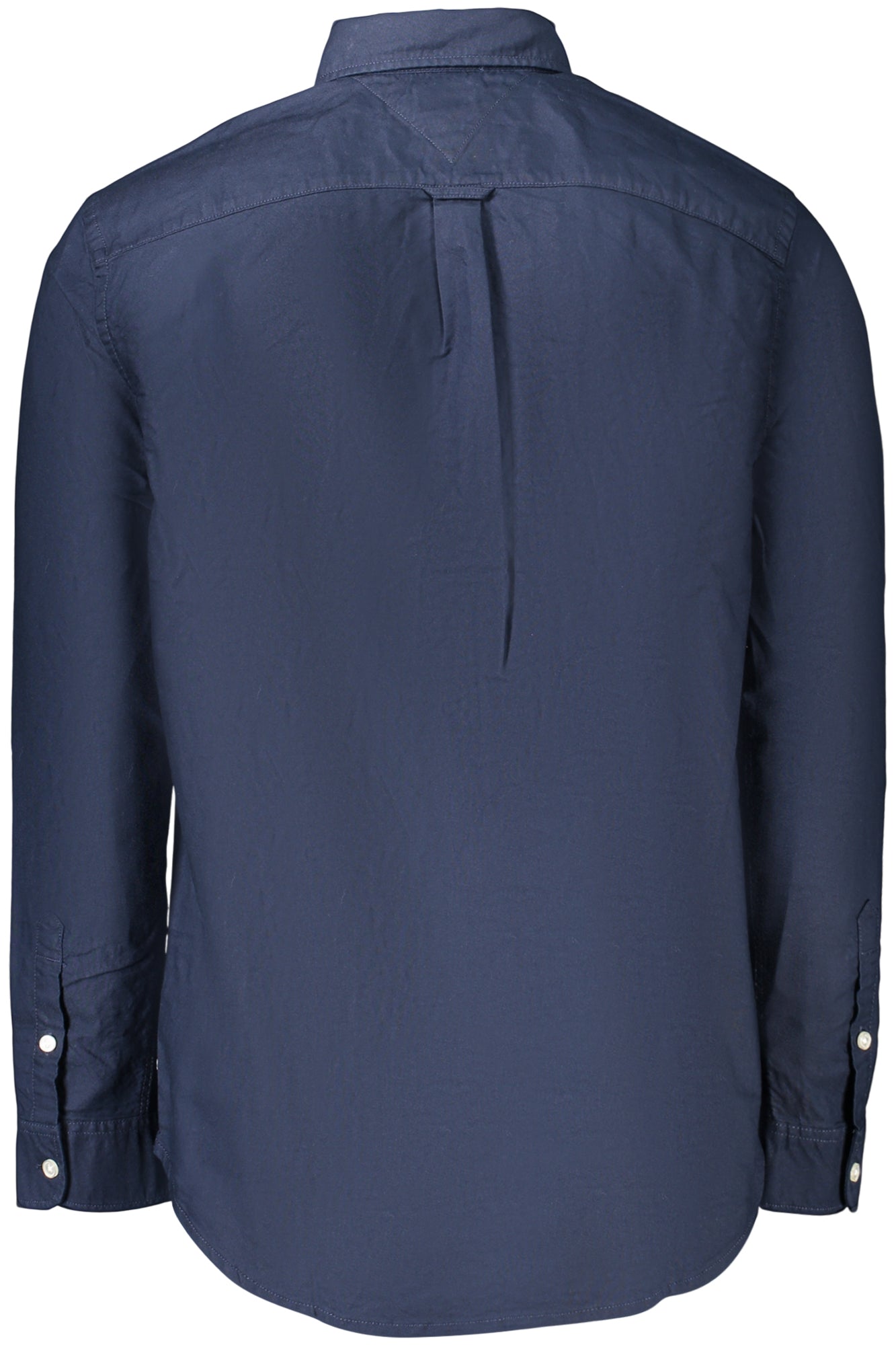 TOMMY HILFIGER MEN'S LONG-SLEEVED SHIRT, BLUE