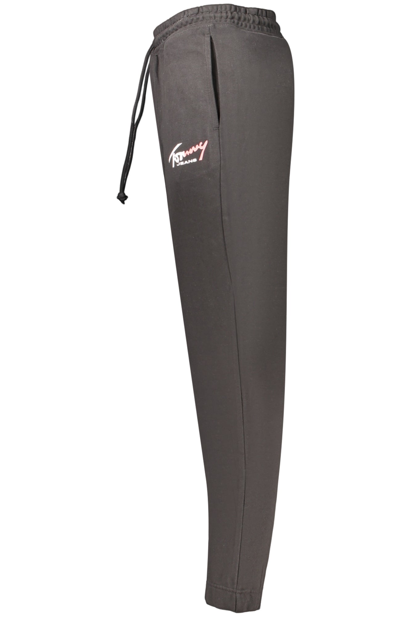 TOMMY HILFIGER MEN'S BLACK LONG SWEATPANTS