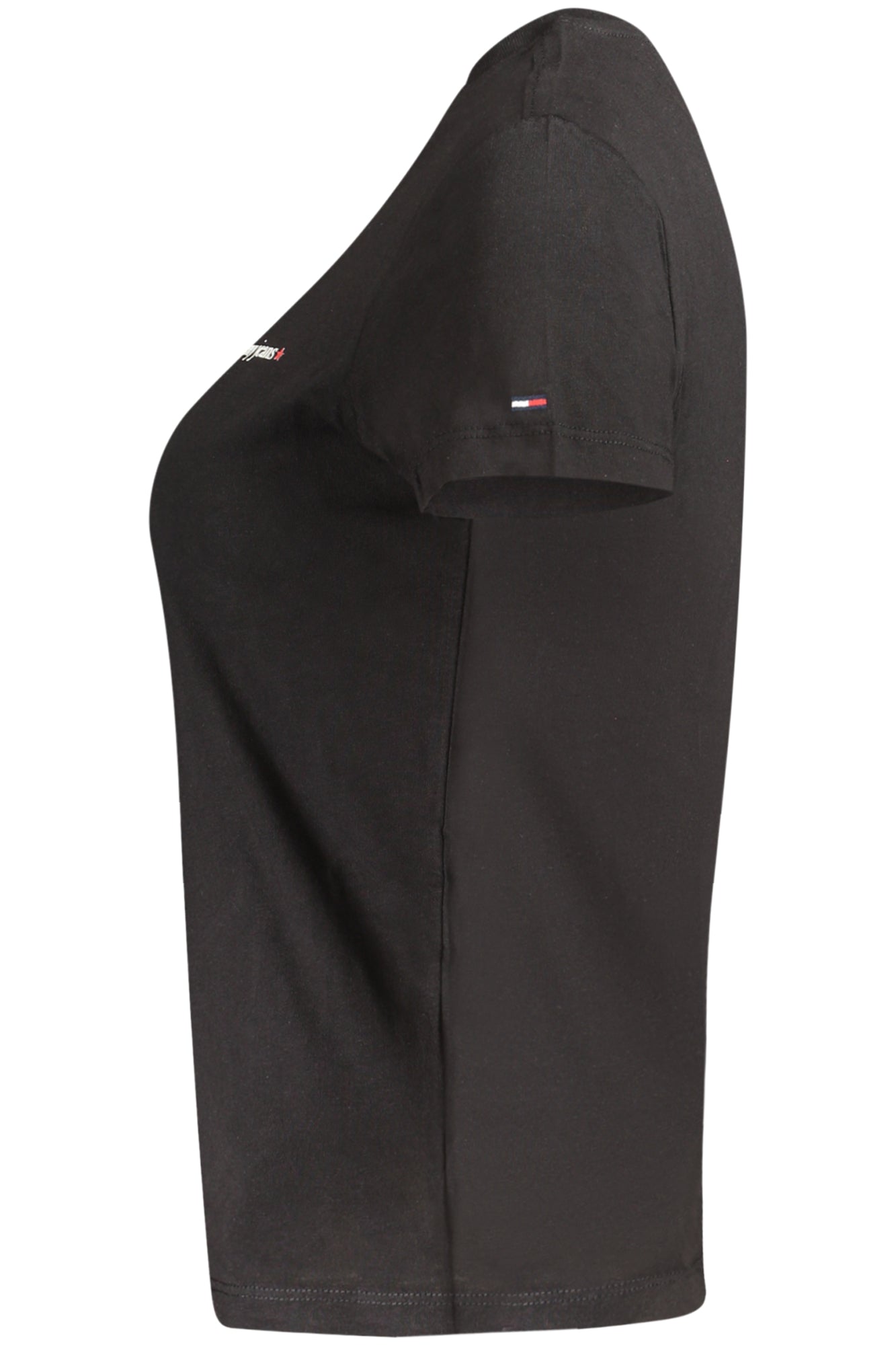 TOMMY HILFIGER WOMEN'S SHORT-SLEEVE T-SHIRT BLACK
