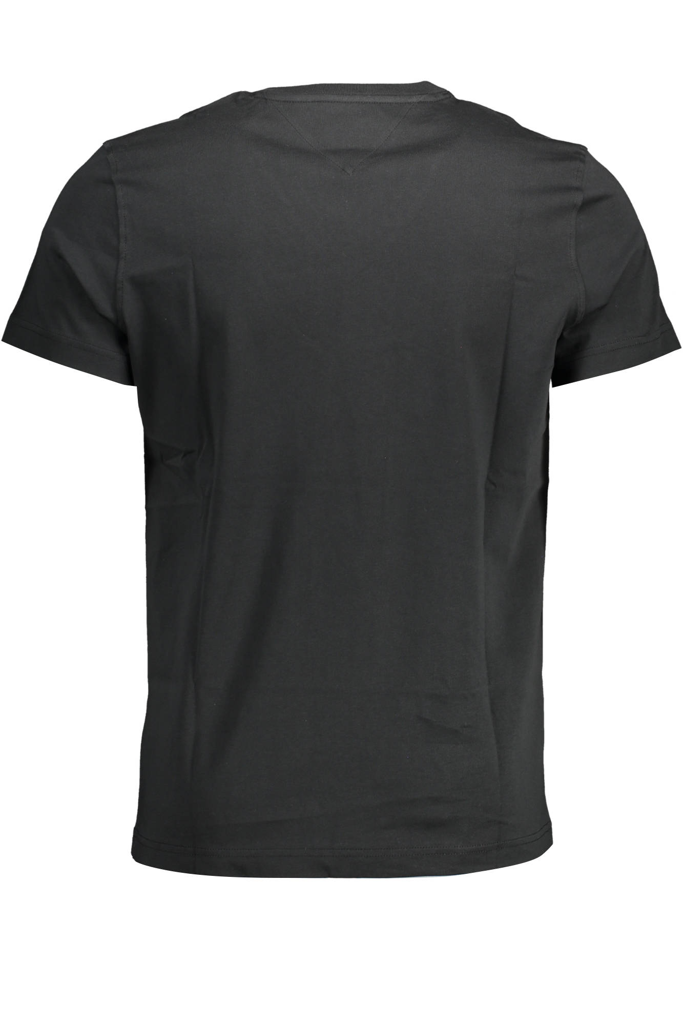 TOMMY HILFIGER SHORT SLEEVE T-SHIRT MEN BLACK