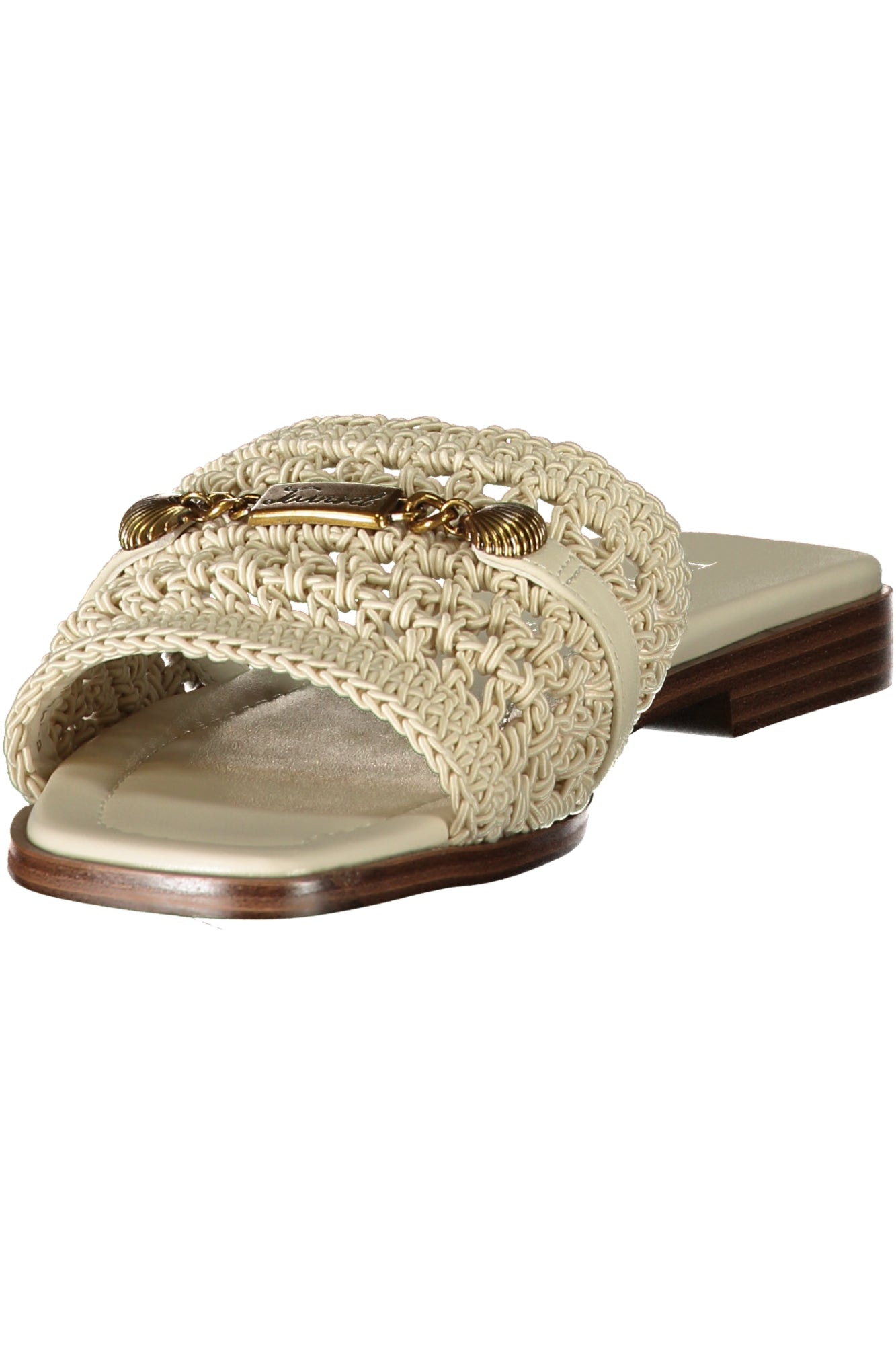 TWINSET WOMEN'S BEIGE SANDALS