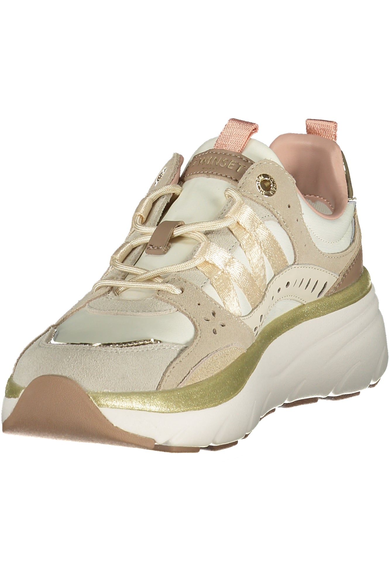 TWINSET WOMEN'S BEIGE SPORTS SHOES
