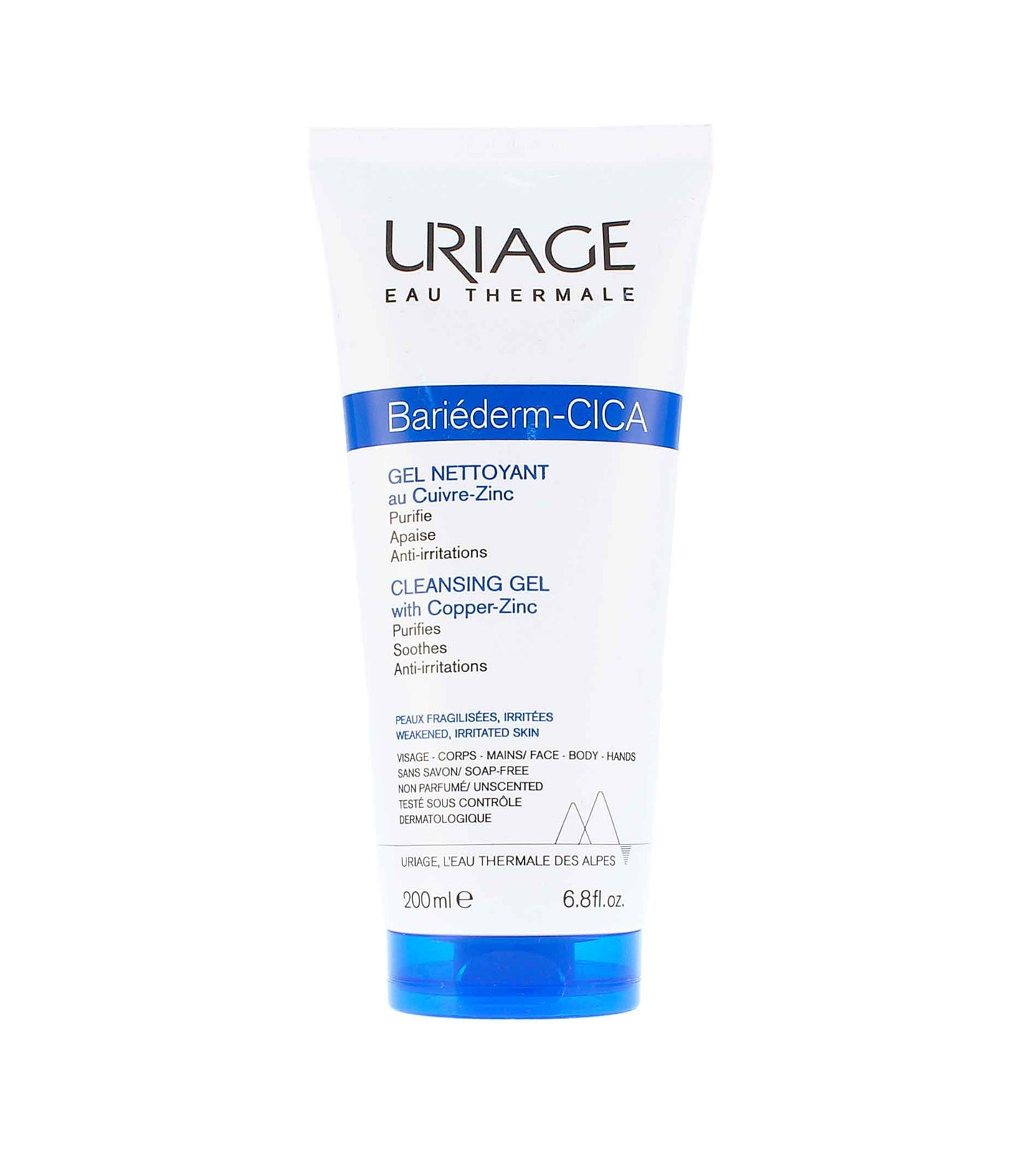 Uriage Bariéderm CICA Cleansing Gel with Cu-Zn 200ml
