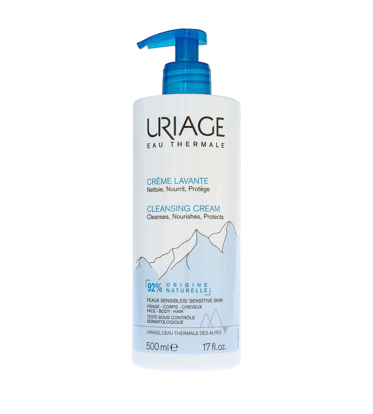 Crema limpiadora Uriage Eau Thermale 500 ml