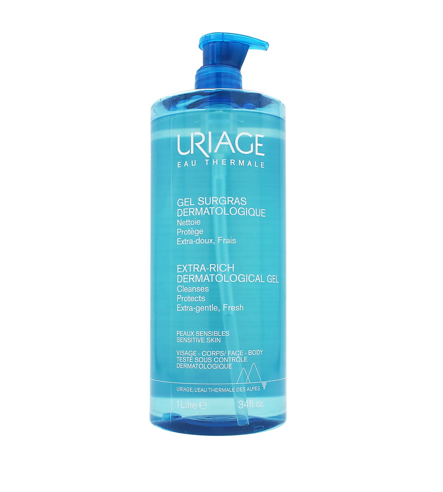 URIAGE Eau Thermale Extra-Rich Dermatological Gel 1l