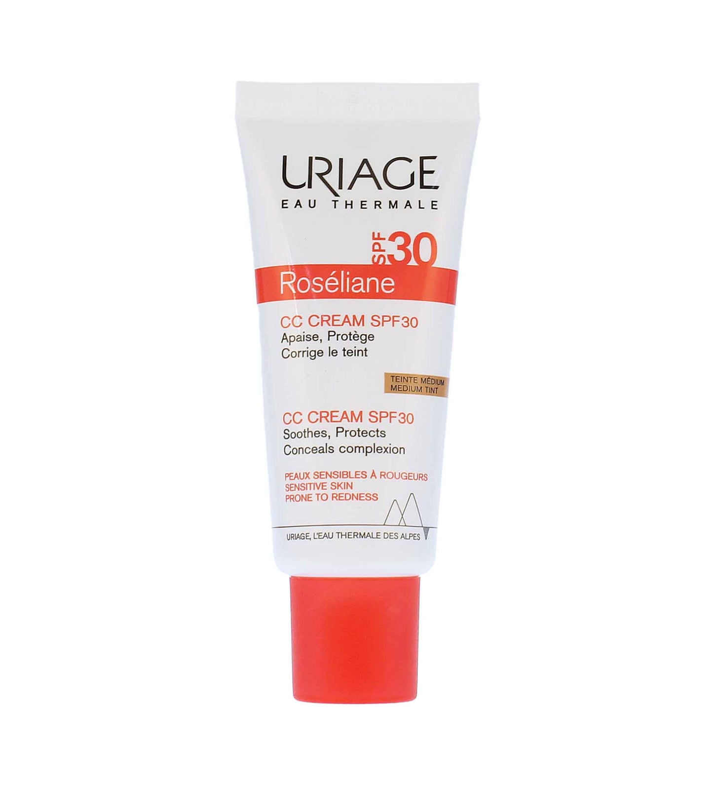 URIAGE Roséliane CC cream for sensitive skin with a tendency to redness SPF 30 40 ml Medium Tint