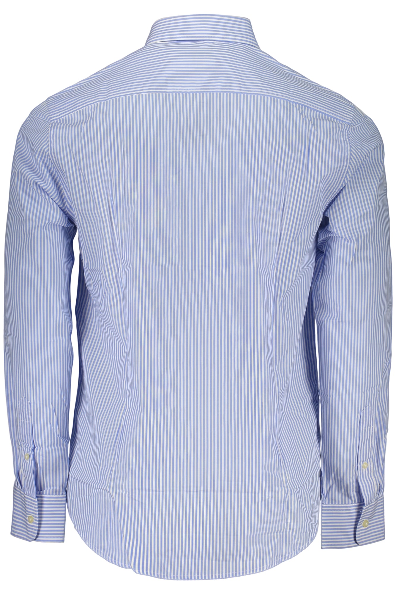 US GRAND MEN'S LONG-SLEEVED SHIRT, BLUE