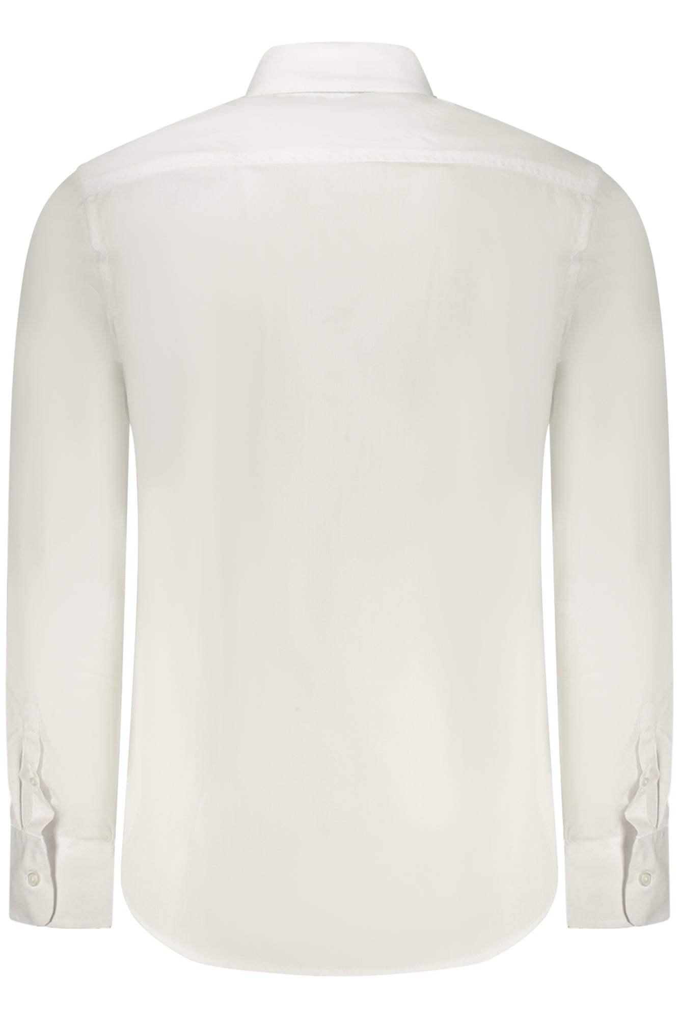 US GRAND MEN'S LONG-SLEEVED WHITE SHIRT