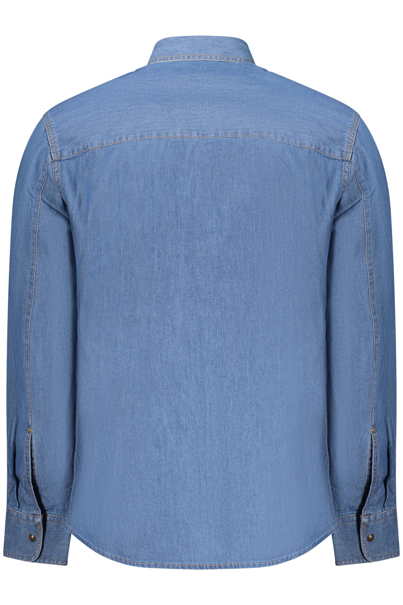 US GRAND MEN'S BLUE LONG-SLEEVED SHIRT