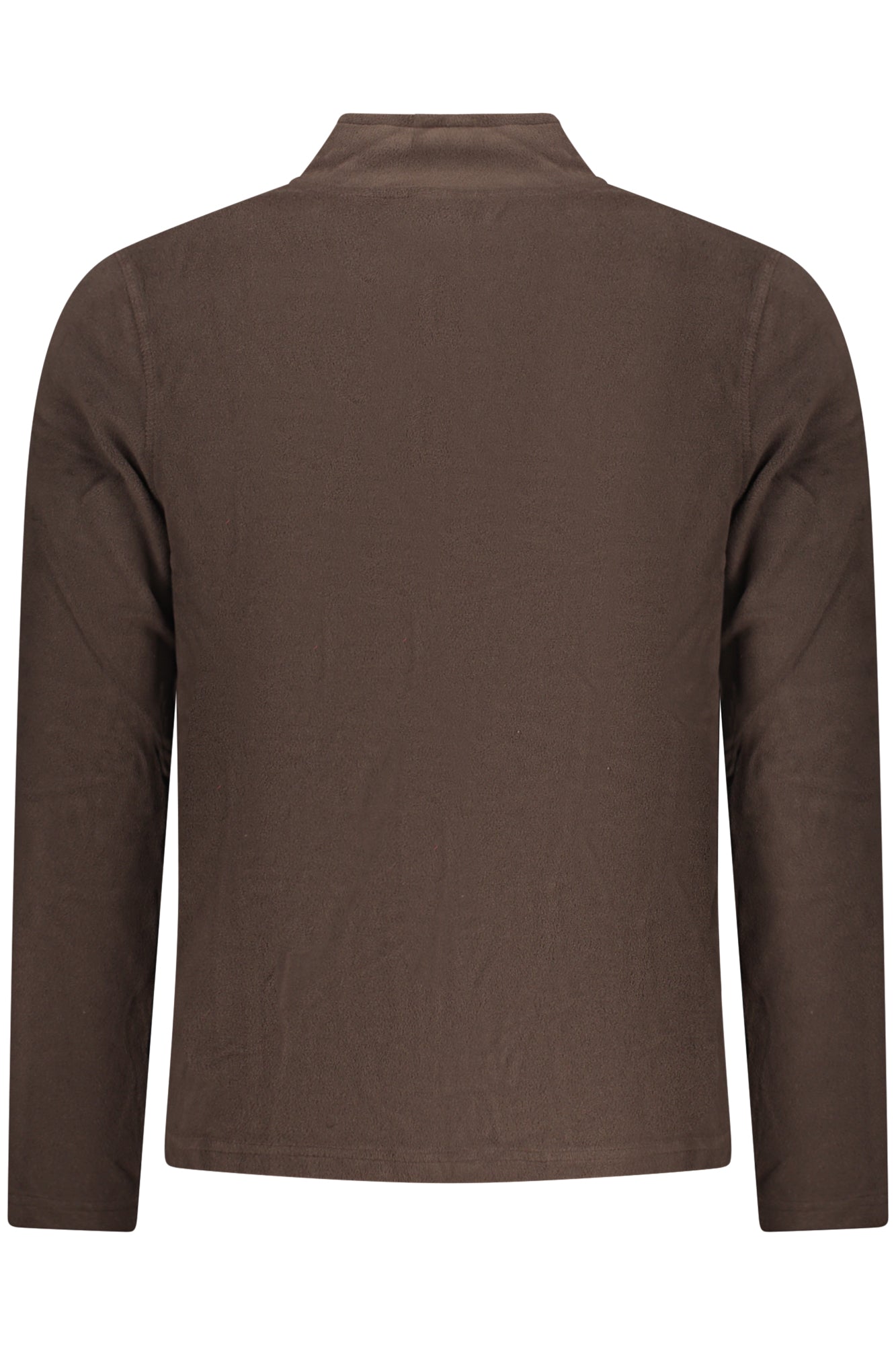 US GRAND MEN'S BROWN ZIP-UP SWEATSHIRT