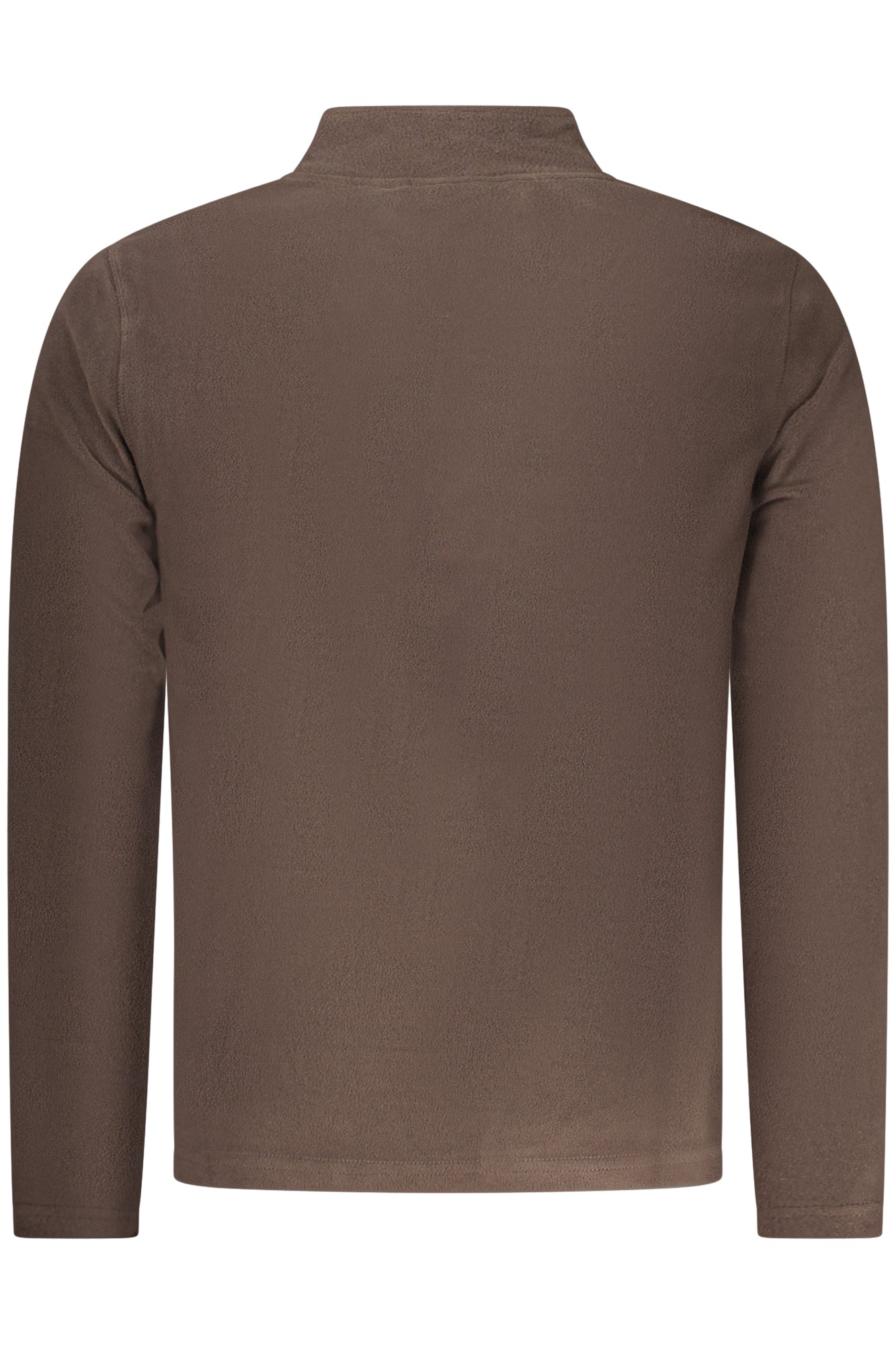 US GRAND MEN'S BROWN ZIP-UP SWEATSHIRT