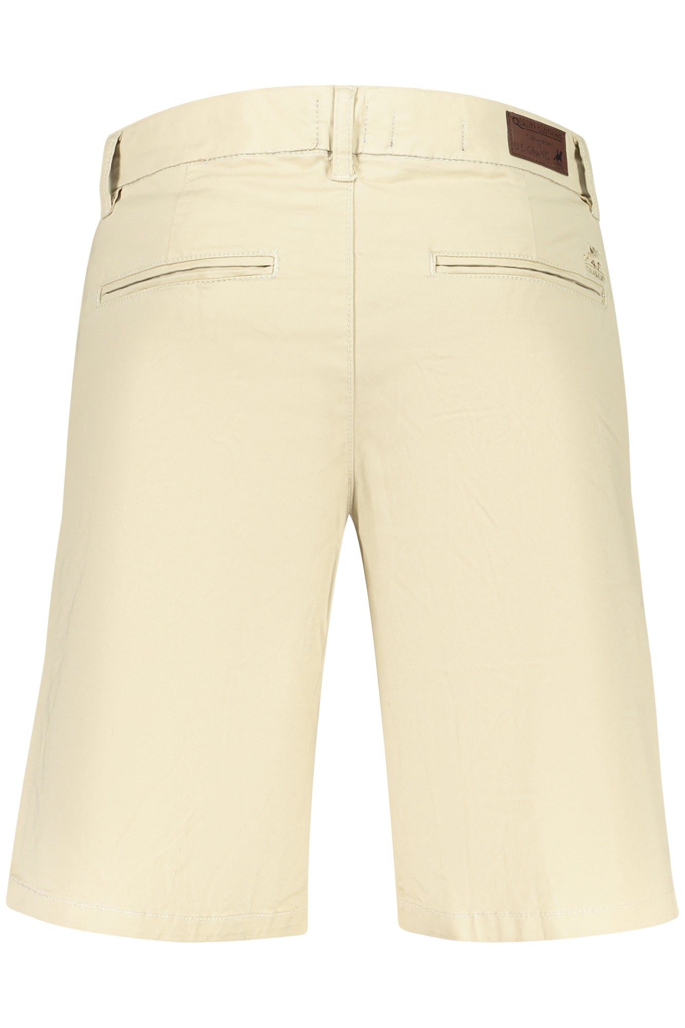 US GRAND MEN'S BEIGE SHORT PANTS