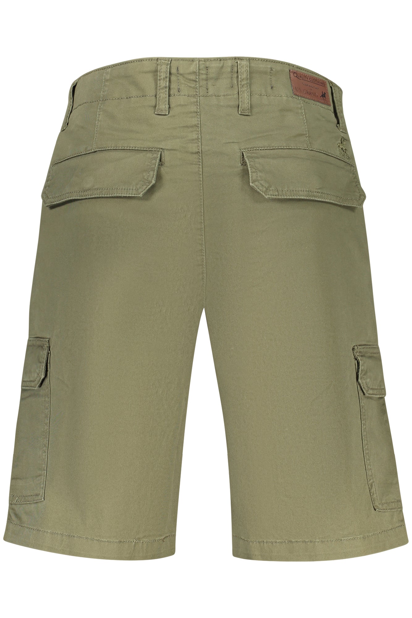 US GRAND MEN'S GREEN SHORT PANTS