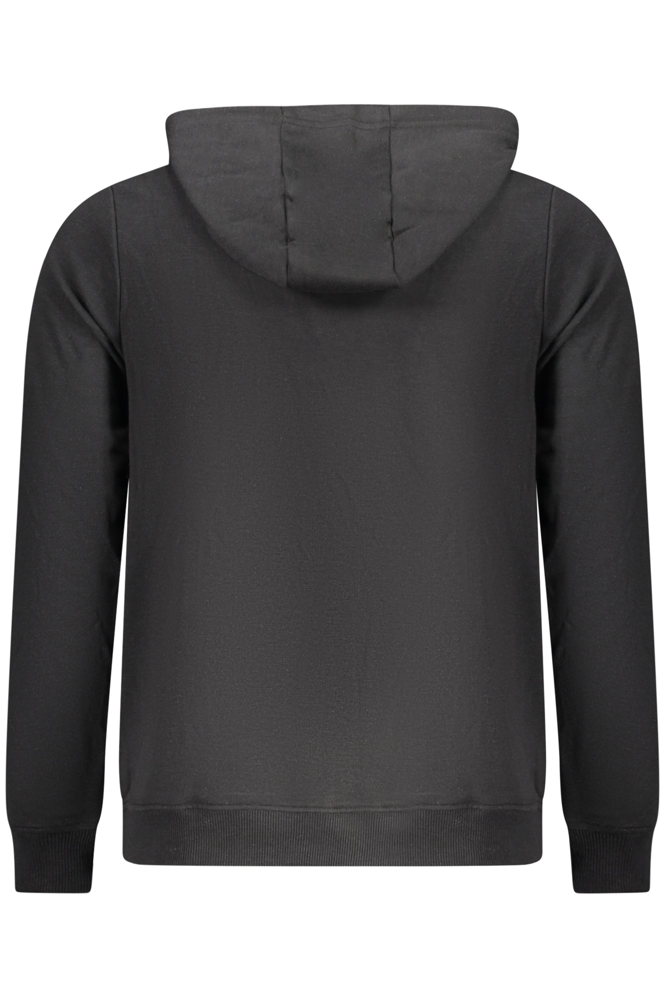 US GRAND MEN'S BLACK ZIP-UP SWEATSHIRT