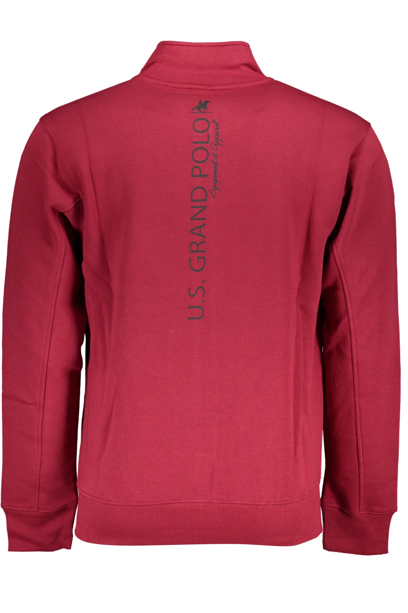 US GRAND RED MEN'S ZIP-UP SWEATSHIRT