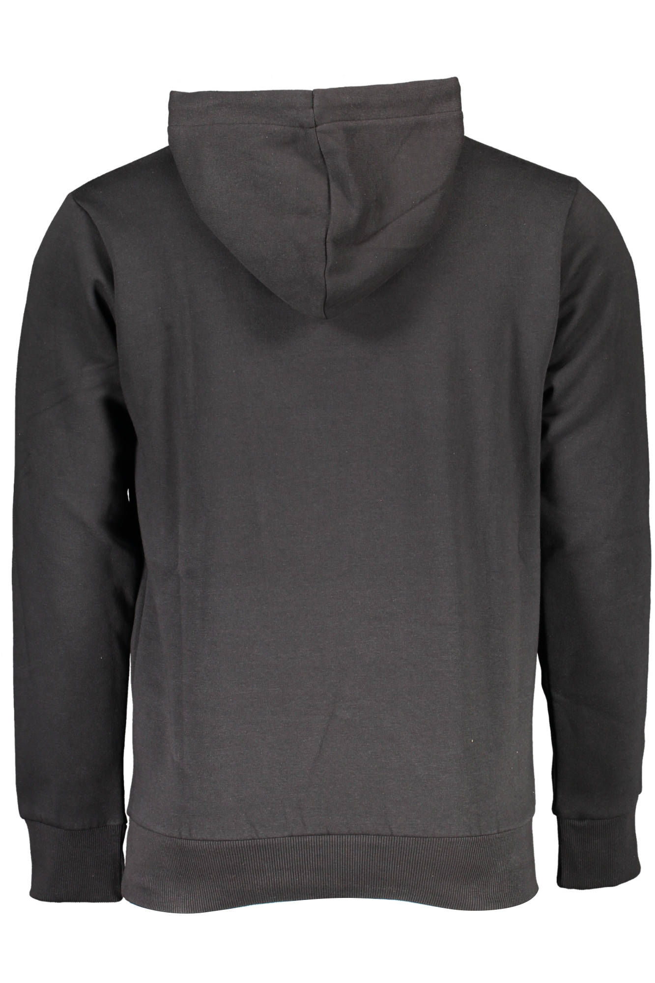 US GRAND MEN'S BLACK ZIP-UP SWEATSHIRT