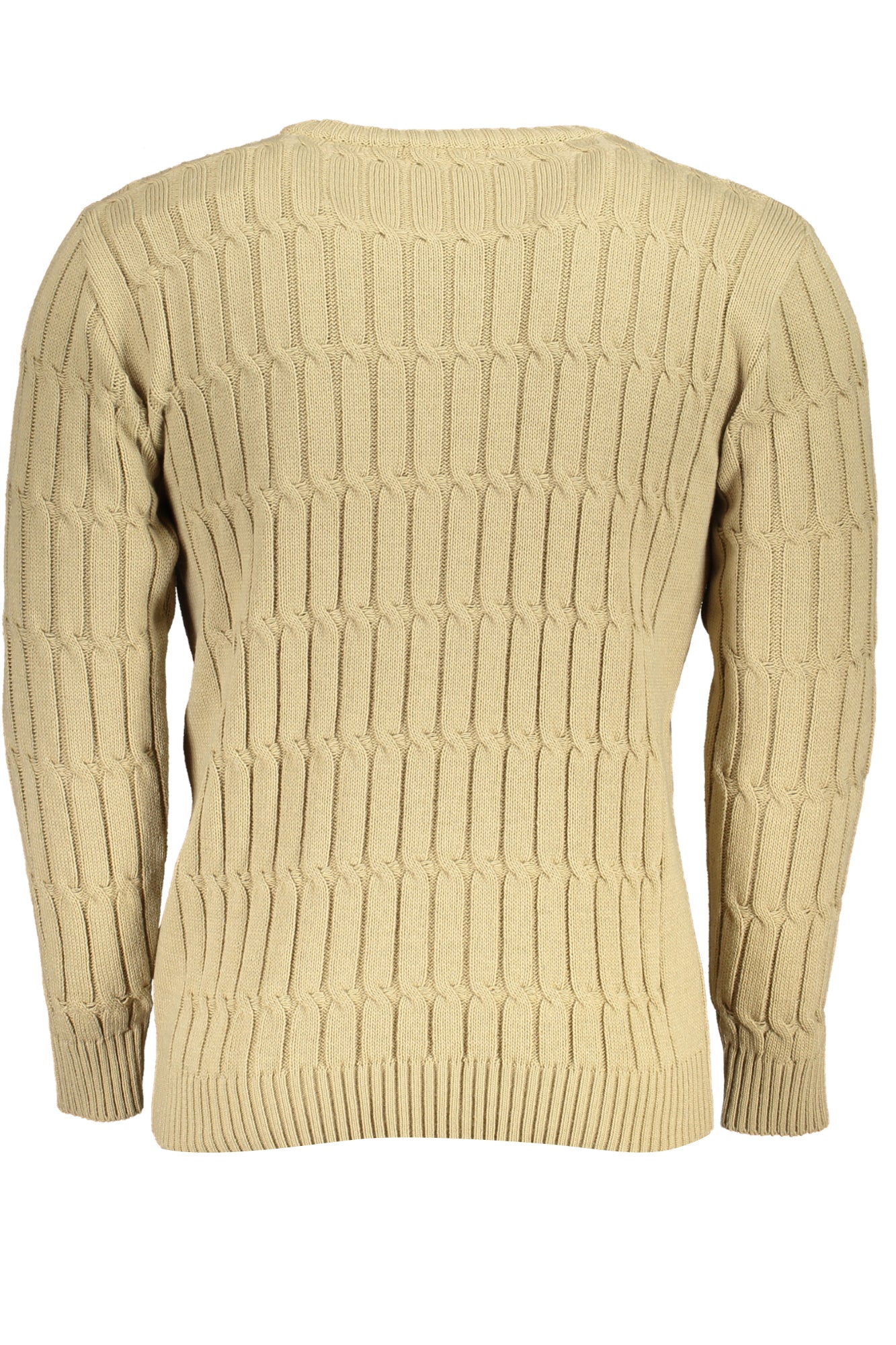 US GRAND MEN'S BEIGE SWEATER