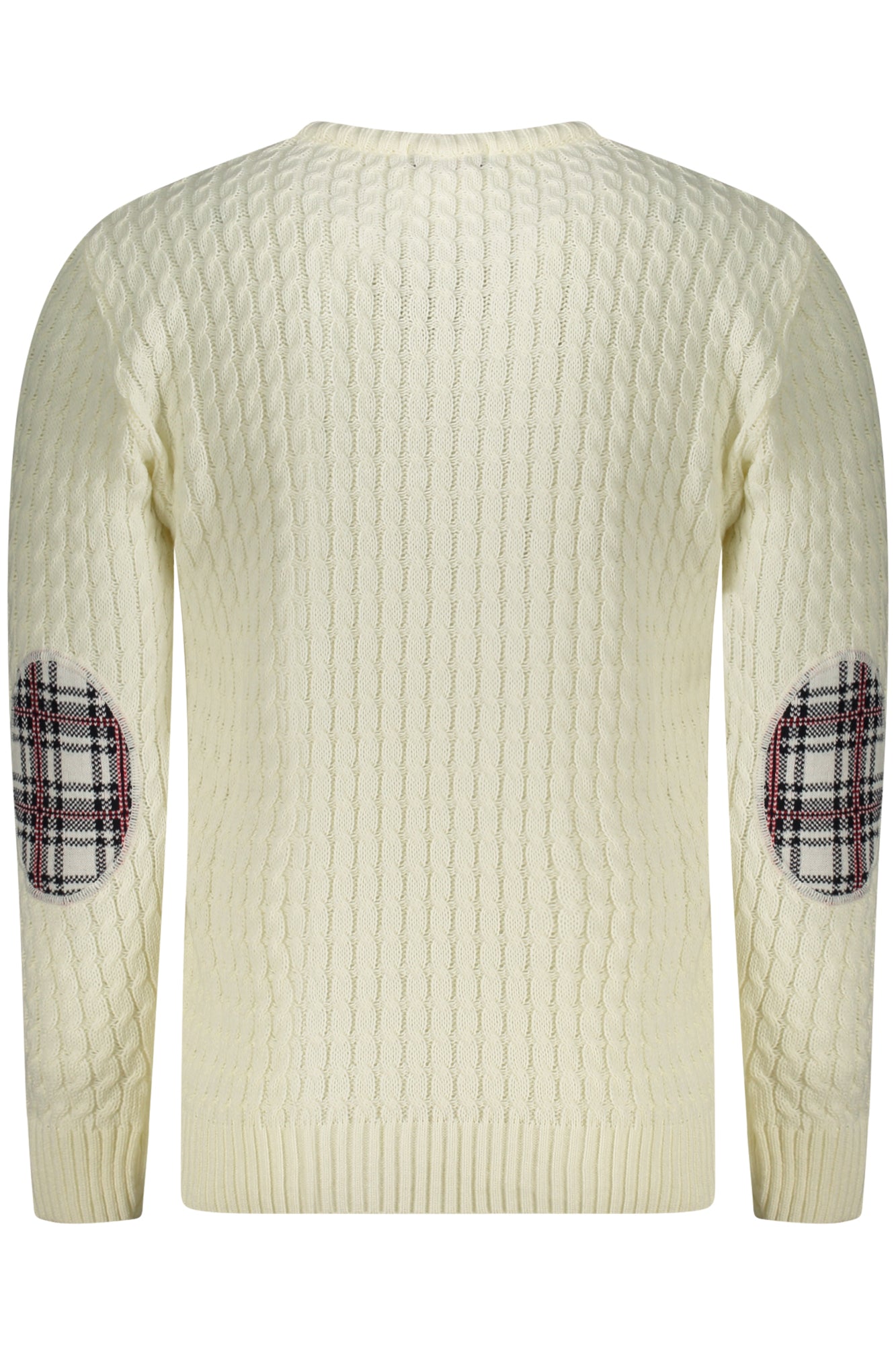 US GRAND MEN'S WHITE SWEATER