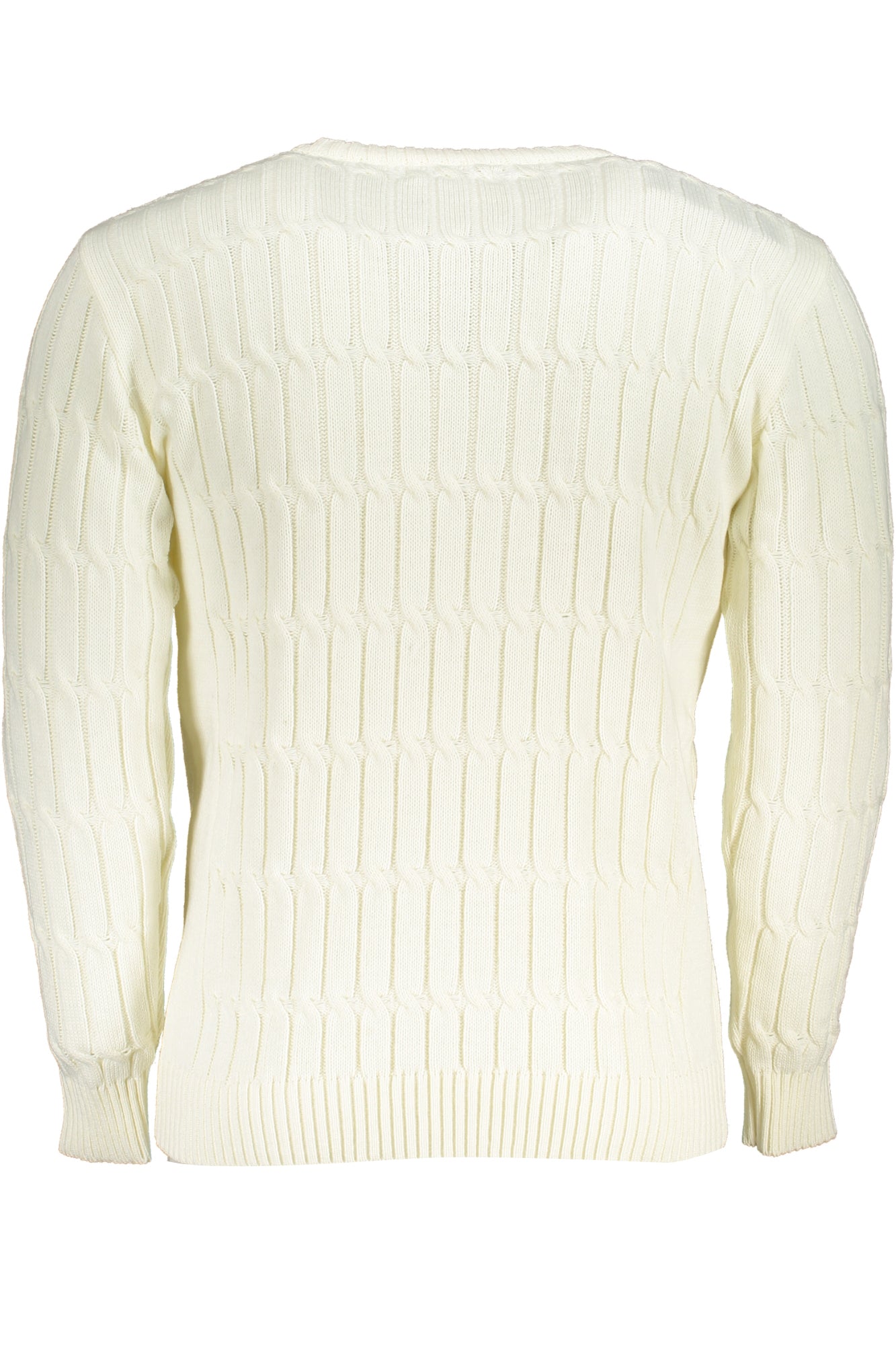 US GRAND MEN'S WHITE SWEATER