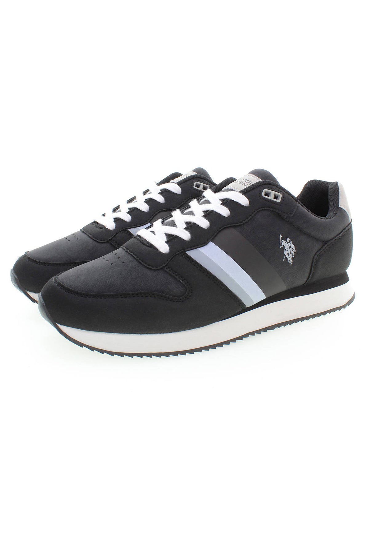 Chaussures de sport noires pour hommes US POLO ASSN.