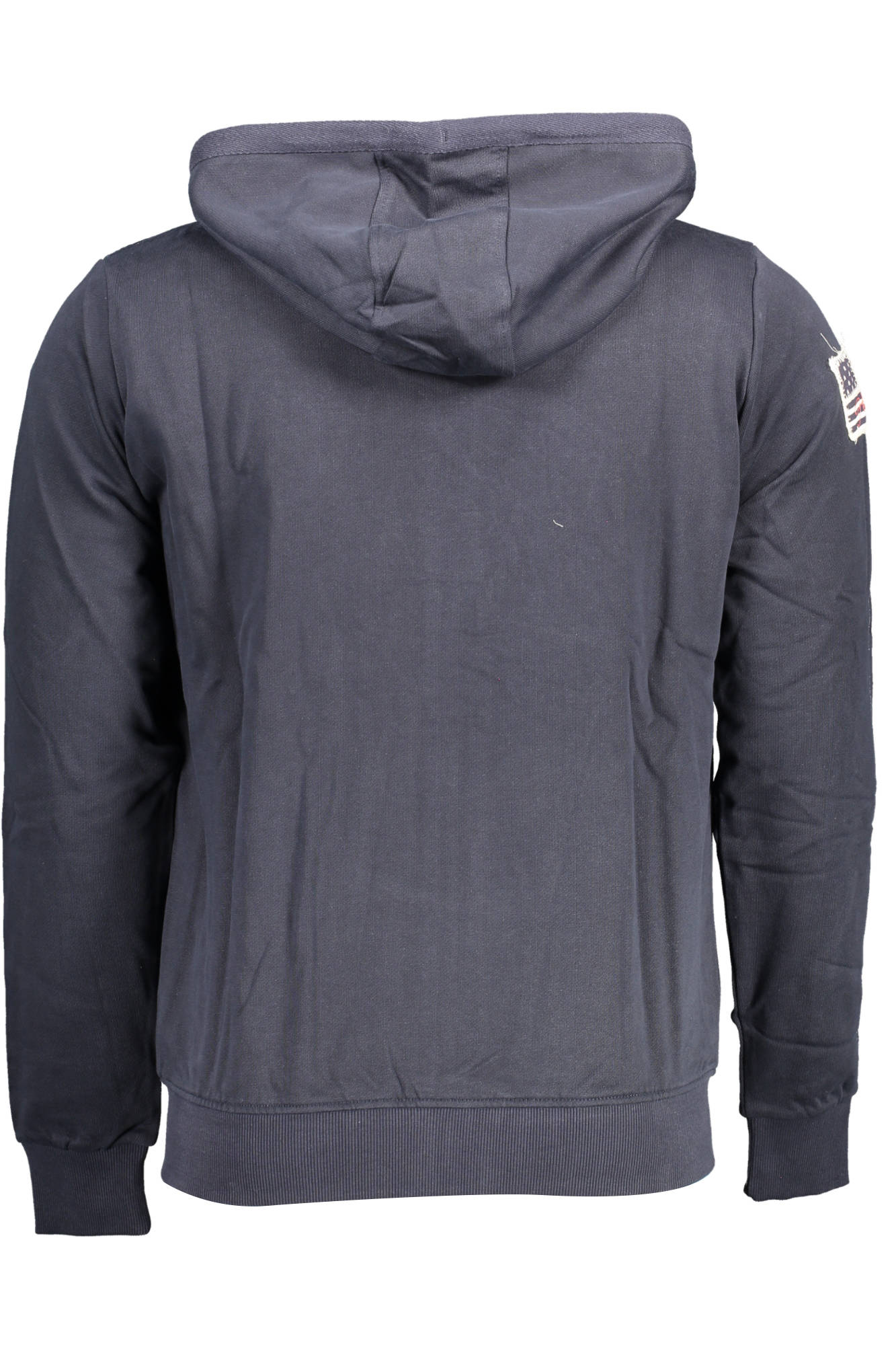 US POLO ASSN. MEN'S BLUE ZIP-UP SWEATSHIRT