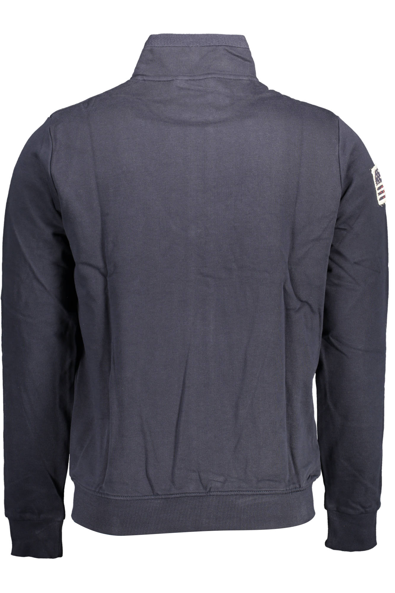 US POLO ASSN. MEN'S BLUE ZIP-UP SWEATSHIRT