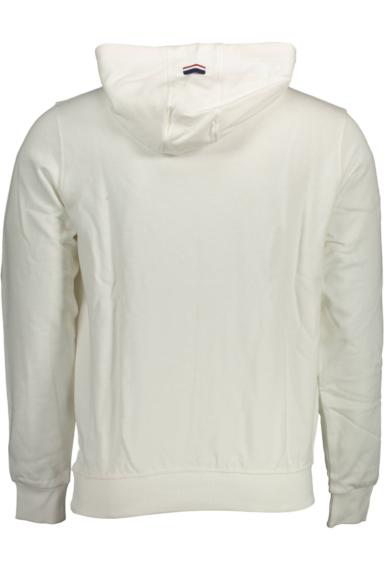 US POLO ASSN. MEN'S WHITE ZIP-UP SWEATSHIRT