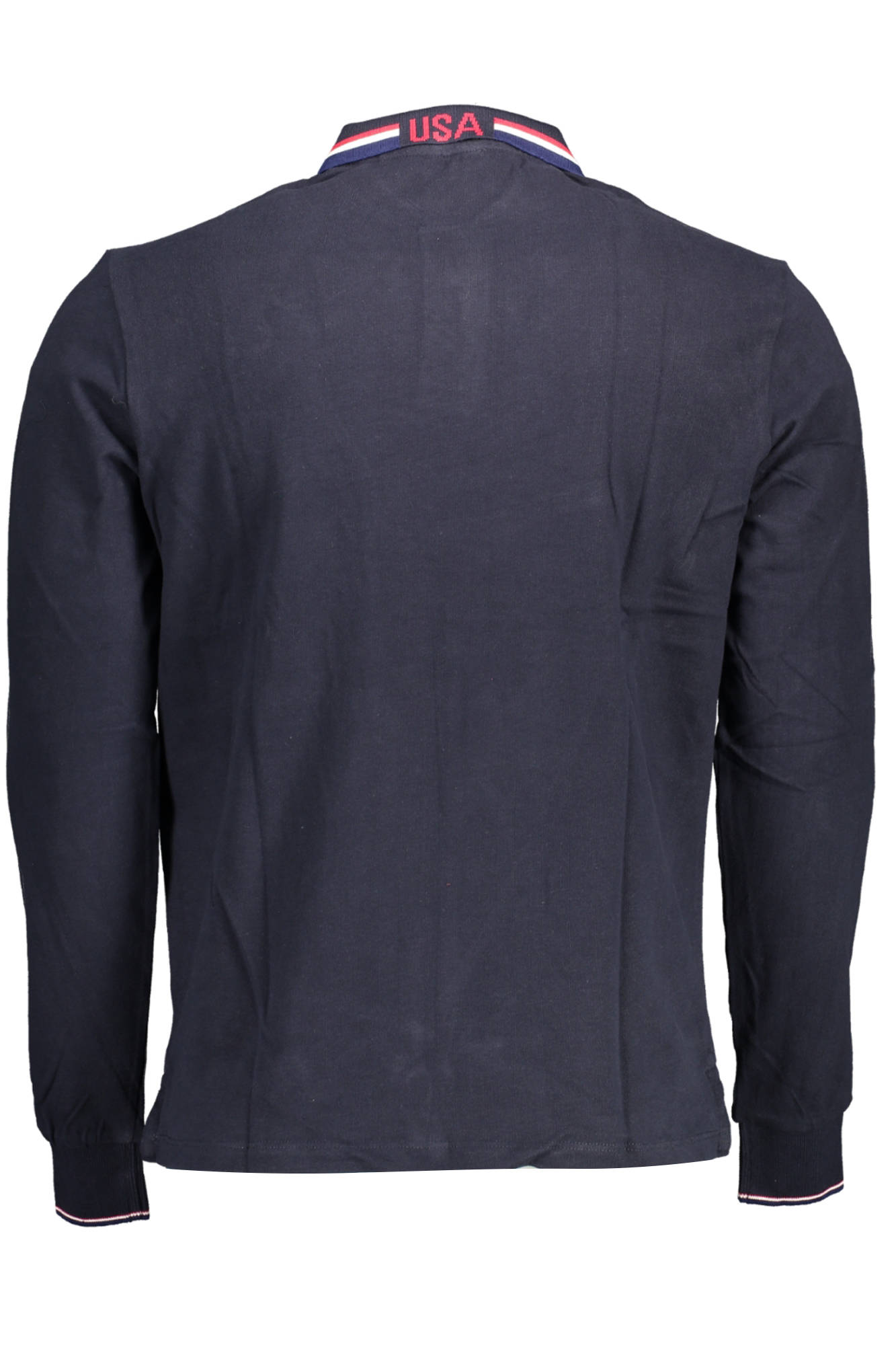 US POLO ASSN. MEN'S LONG-SLEEVED POLO SHIRT, BLUE