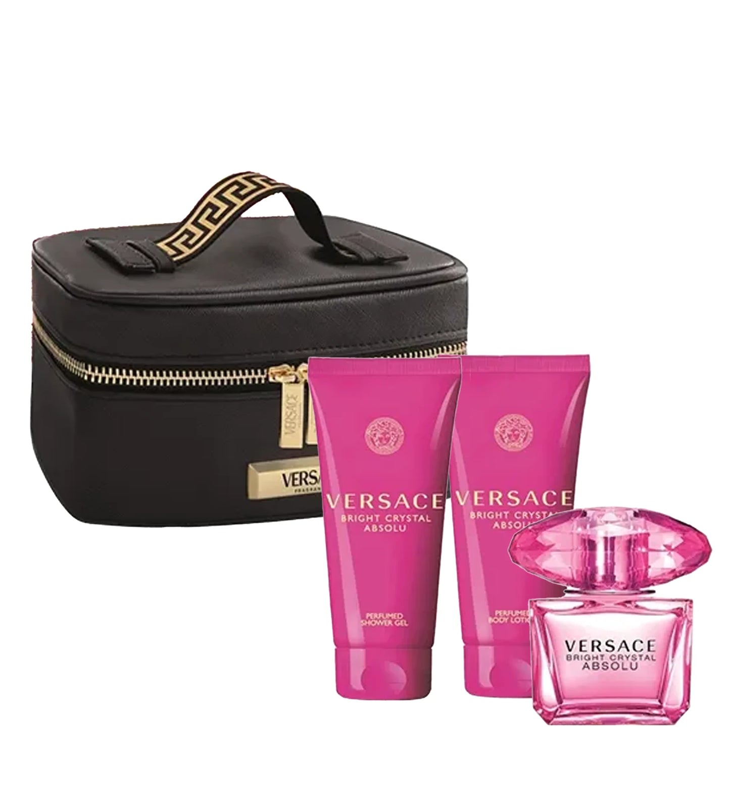 Versace Bright Crystal Absolu SET W (EDP 90ml + BL 100ml + SG 100ml + Bag)