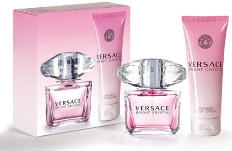 Versace Bright Crystal eau de toilette for women 90 ml + tělové mléko 100 ml gift set